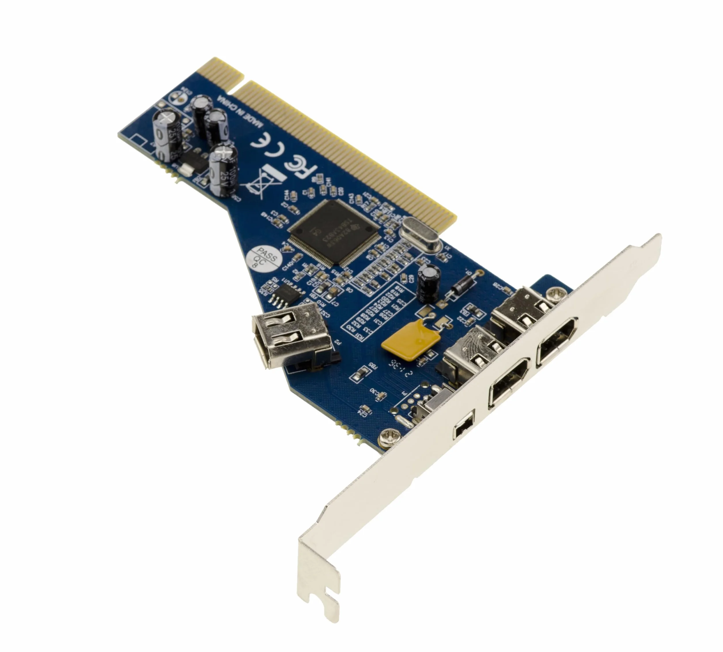 KALEA-INFORMATIQUE Scheda controller PCI a 3 porte FireWire 400 IEEE1394a con chipset TI TSB43AB23
