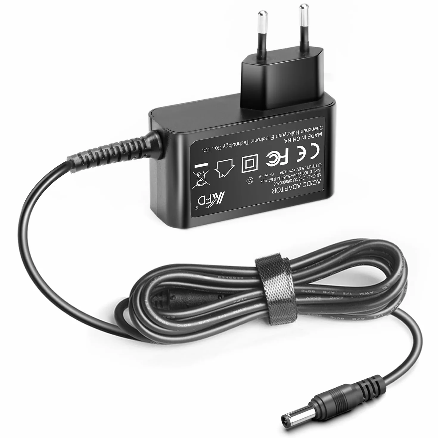 KFD 5V 3A Caricabatterie Alimentatore Per Brother ADS-1700 W ADS-1190 ADS-1200 ADS-1250W Scanner Portatile