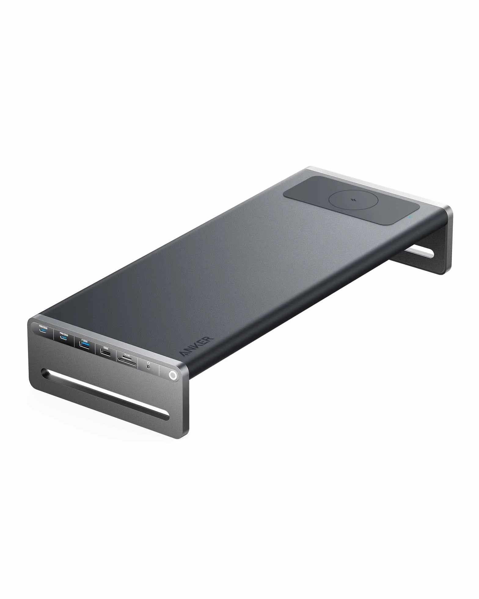Anker 675 Hub USB C Docking Station 12 in 1 100W, Supporto per Monitor, con Porte da 10 Gbps, Display HDMI 4K a 60 Hz, Tappetino di Ricarica Wireless, per Dispositivi USB C