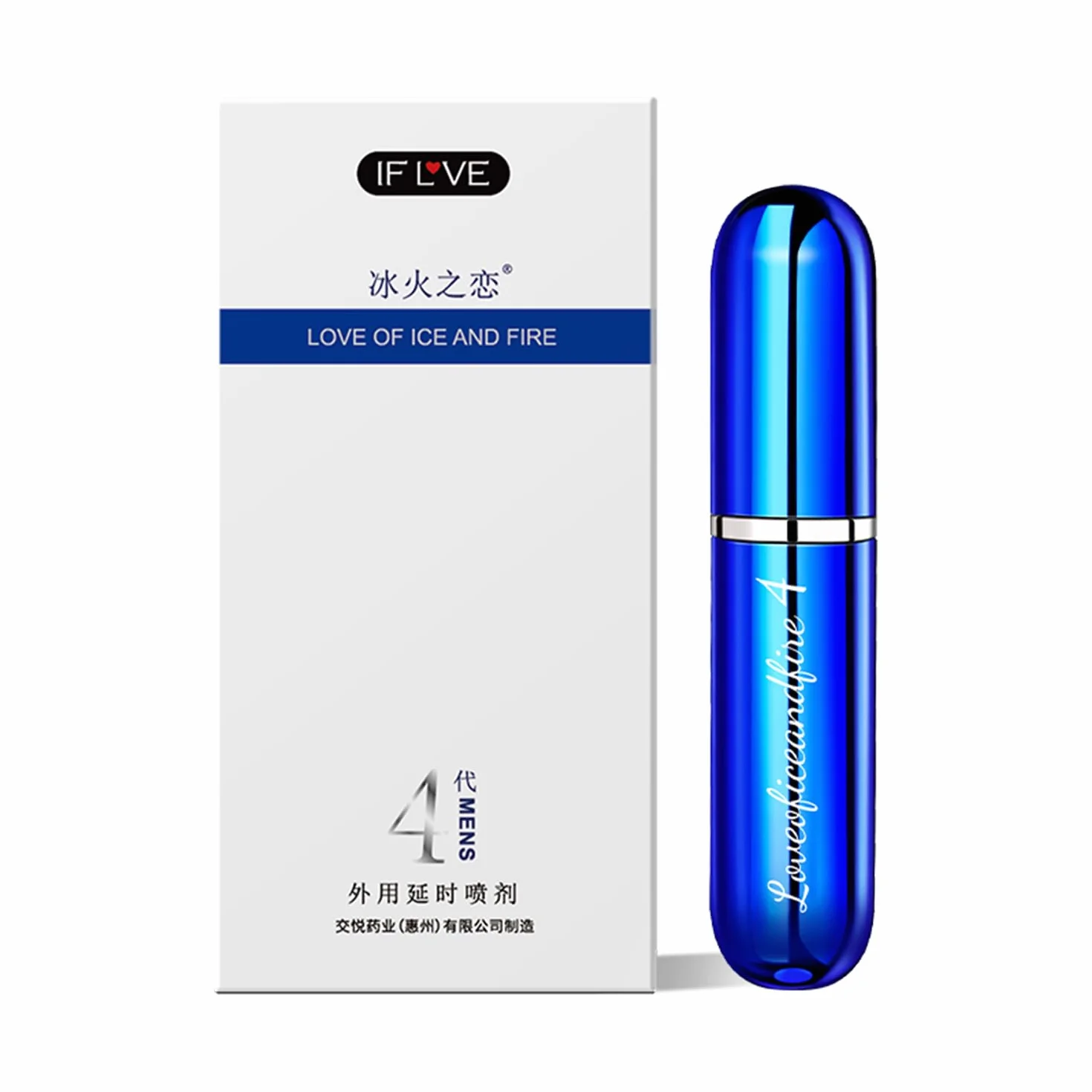 Spray Ritardante per Uomini Lubrificante Durata Intima Migliorata 6ml