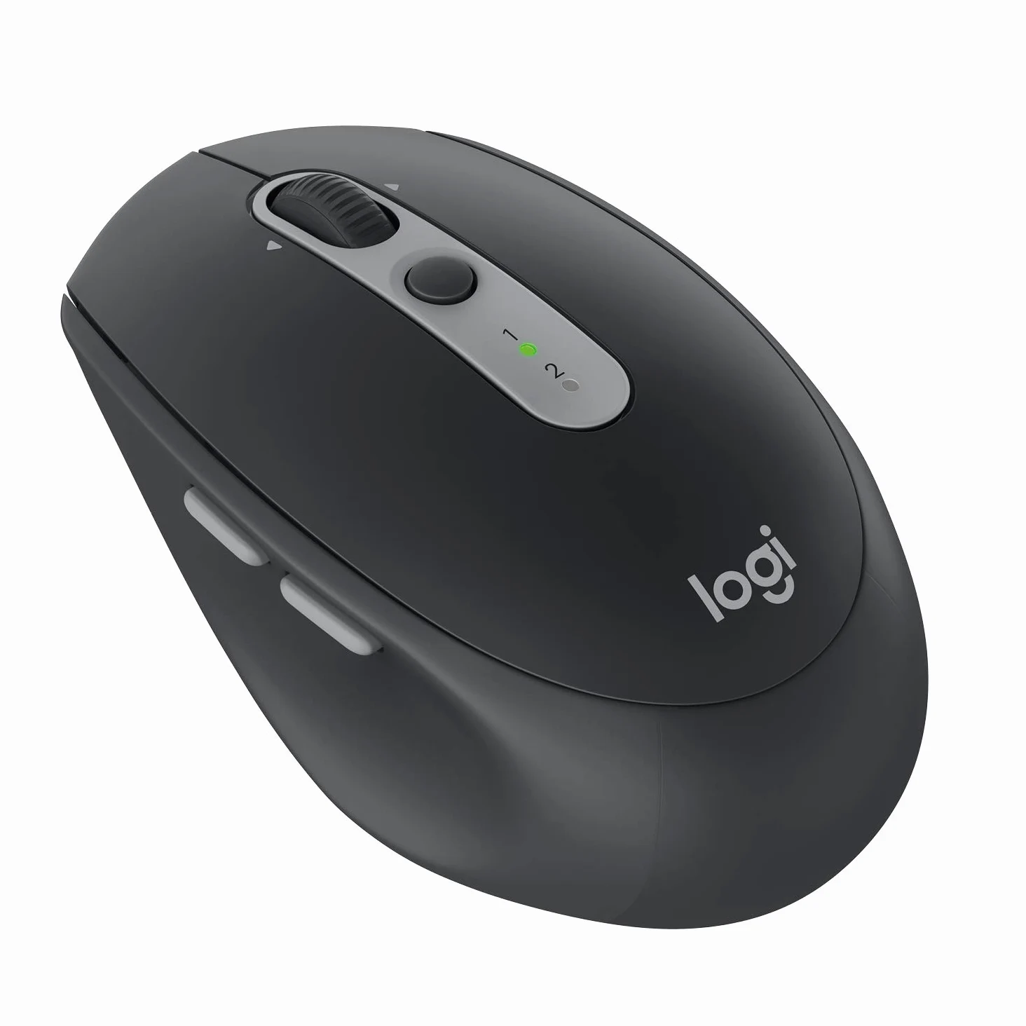 Logitech M590 Multi-Device Silent Mouse Wireless | Bluetooth, Ricevitore Unifying 2,4 GHz, Ottico 1000 DPI, 5 Tasti Personalizzabili, PC/Mac/Laptop - Nero