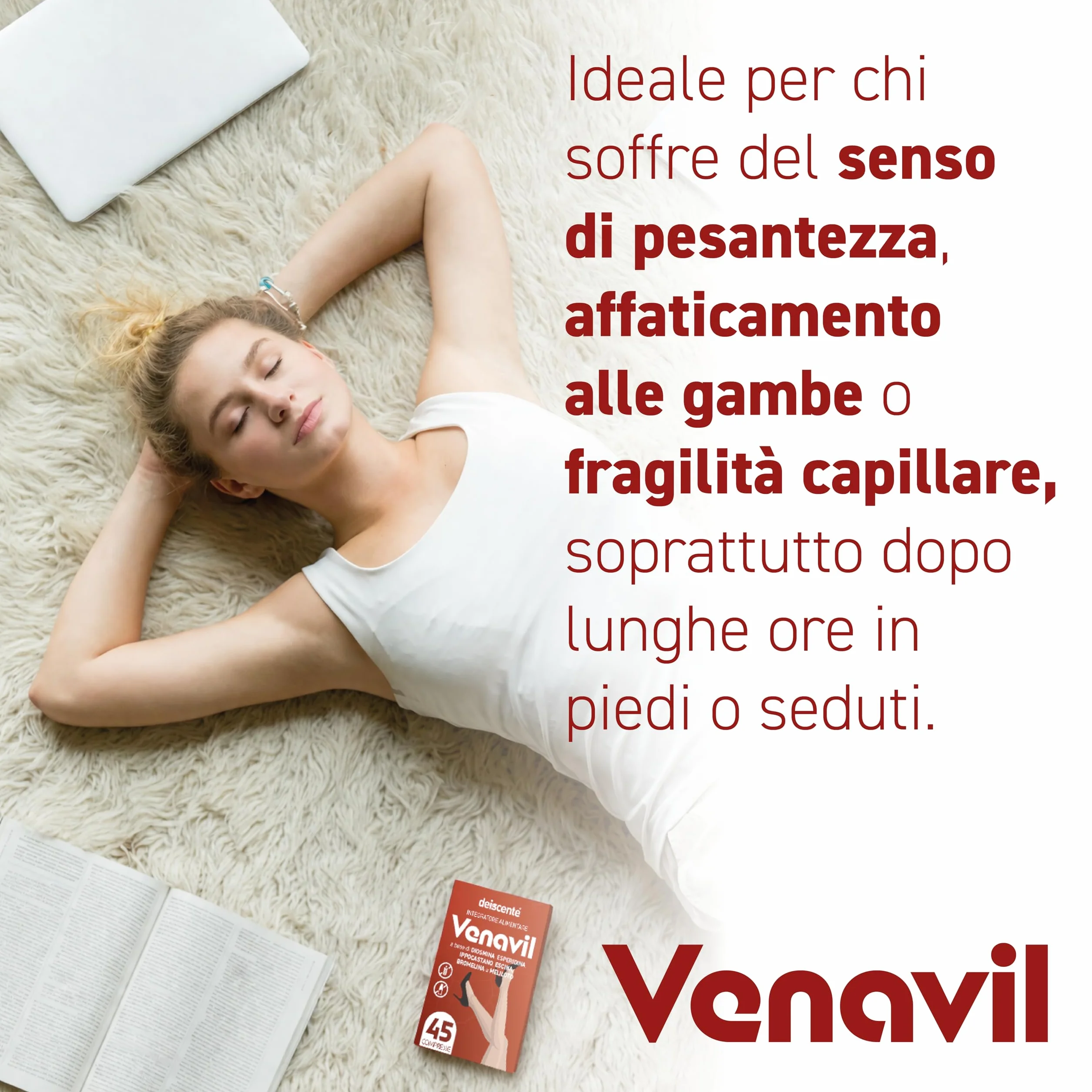 Diosmina Esperidina 1000 mg Integratore per Circolazione Gambe Vene Varicose Emorroidi