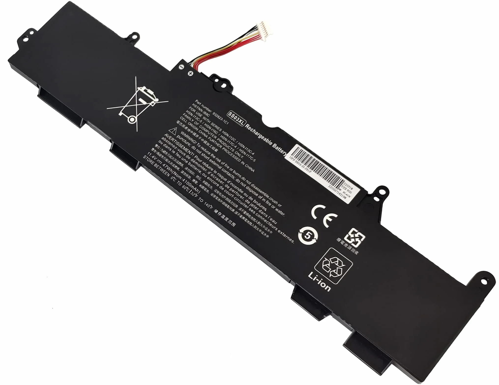 SS03XL Batteria per HP EliteBook 730 735 740 745 830 840 846 G5, EliteBook 735 745 830 840 846 G6, SS03 HSTNN-IB8C HSN-I12C HSN-I13C-5 HSN-I16C HSN-I17C-4 HSN-I17C-5 Batteria