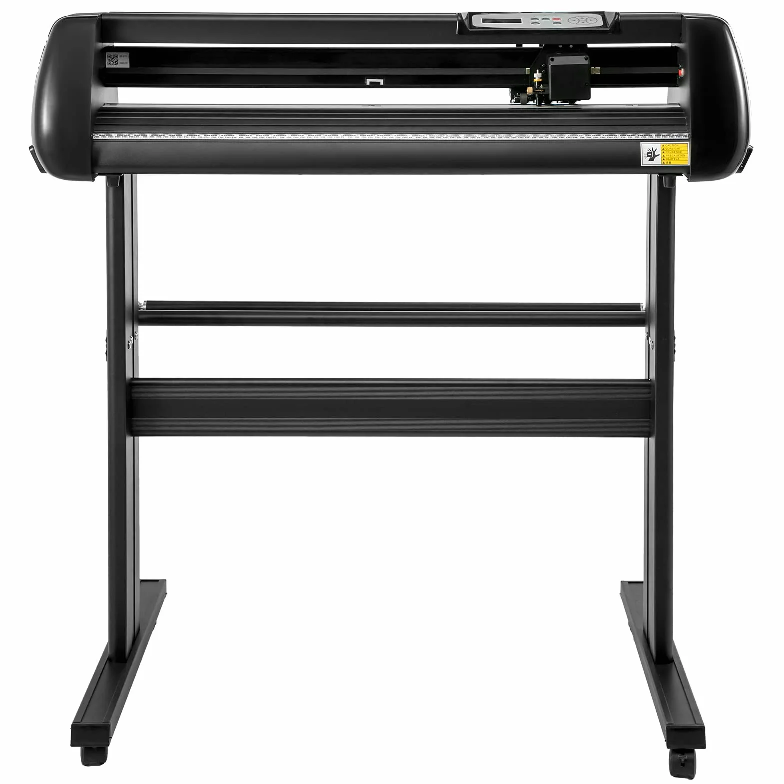VEVOR Taglierina di vinile, 34 pollici Vinyl Cutter macchina 870 mm carta di alimentazione Vinyl Plotter con stand da terra, taglio plotter macchina velocità regolabile