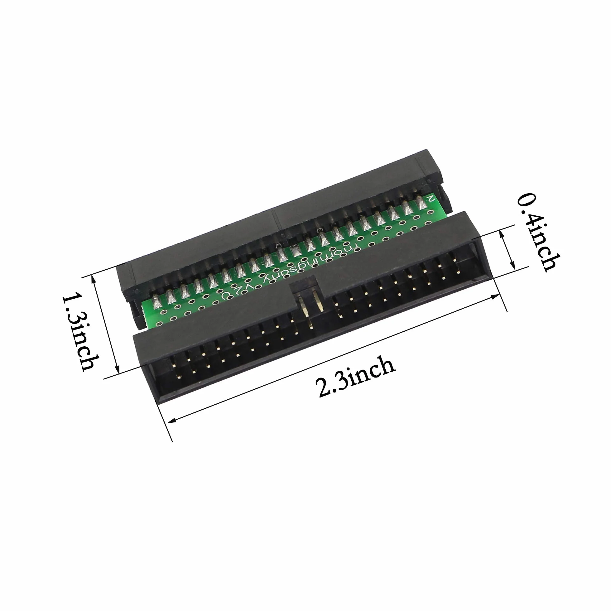 IDE Adattatore disco rigido maschio-maschio a 40 pin Interfaccia disco rigido da 3.5 pollici Adattatore disco elettronico IDE (tipo parallelo)