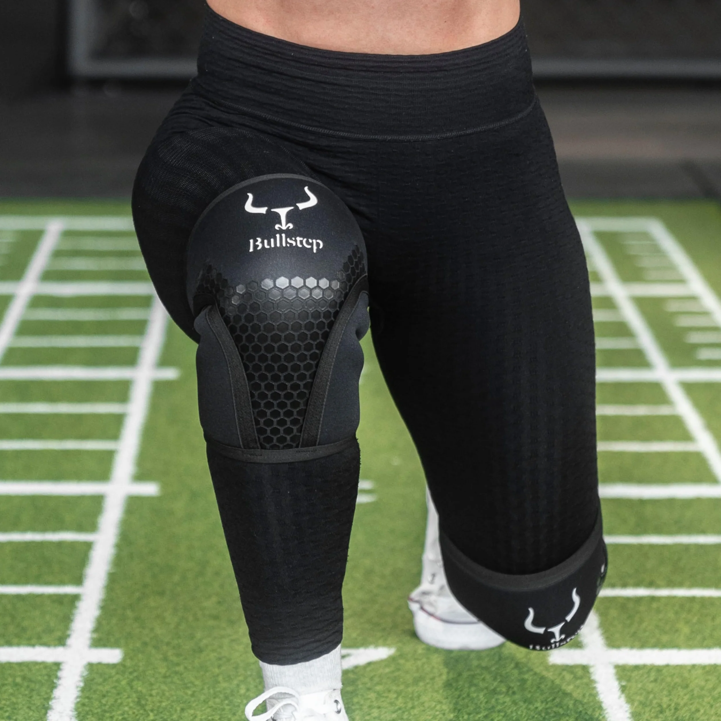 Ginocchiere Palestra Squat 7mm SCR Neoprene Compressione Knee Sleeves Cross Training (L)