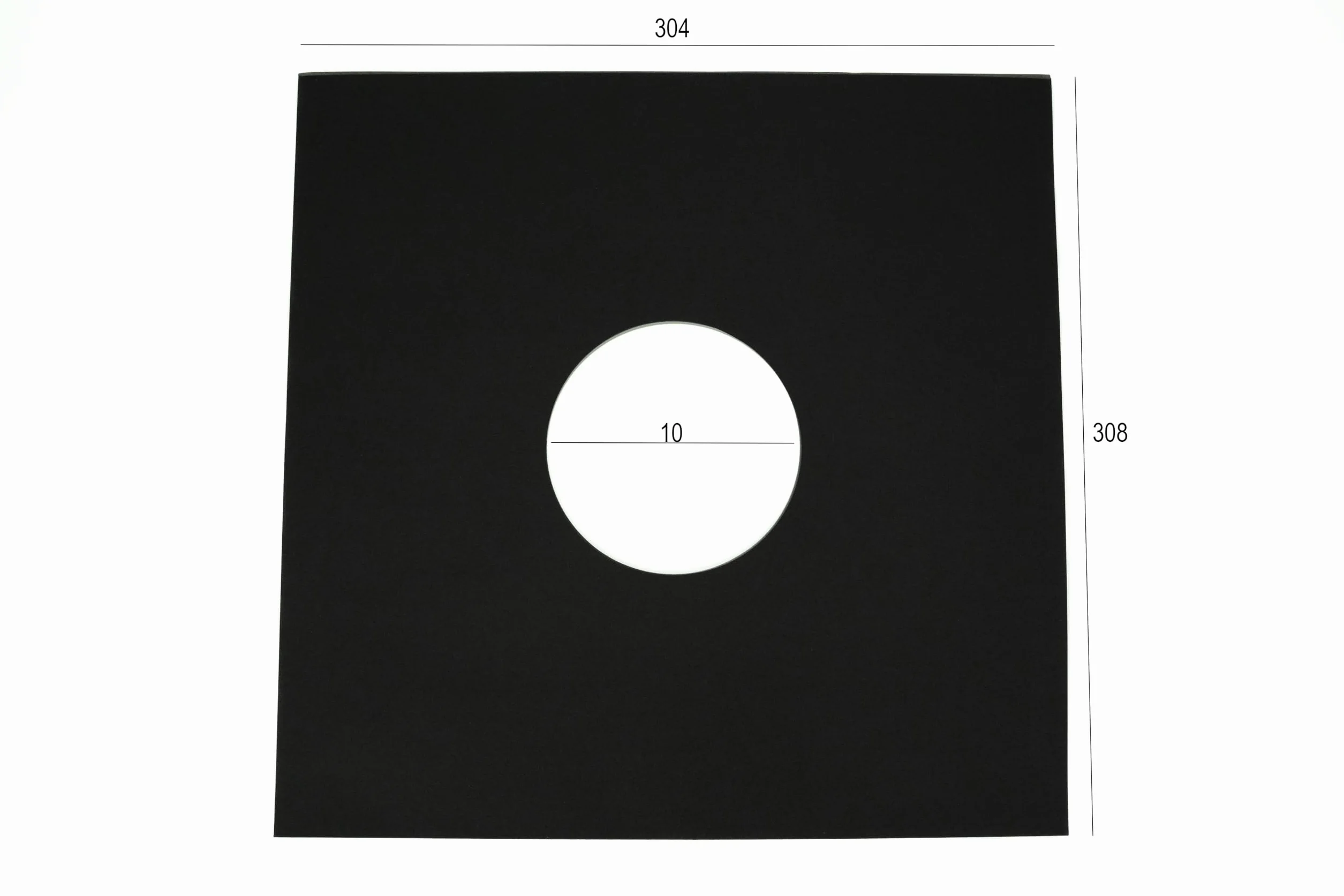 50 x 12 custodie interne antistatiche per dischi LP, Nero , Custodia interna per dischi LP