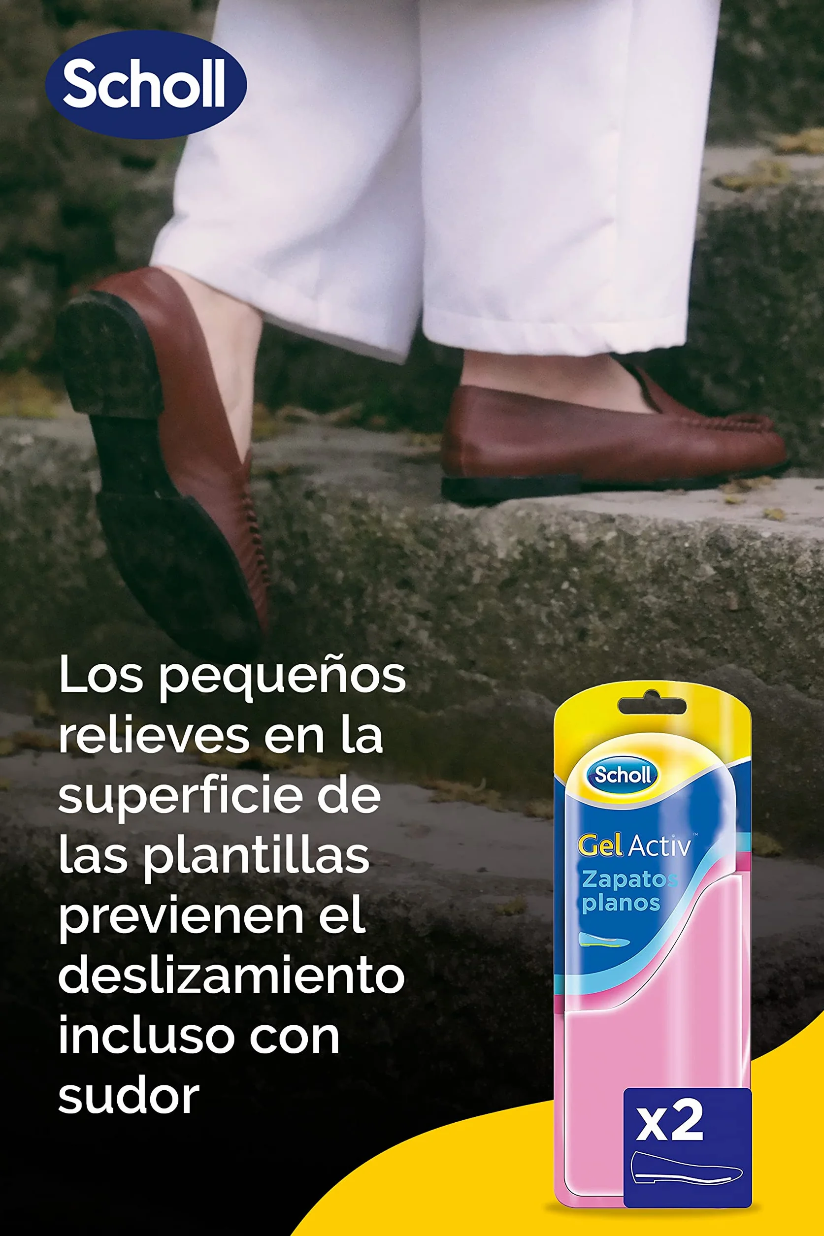 Scholl Gel Activ Solette Donna per Scarpe Basse e Ballerine, 1 Paio