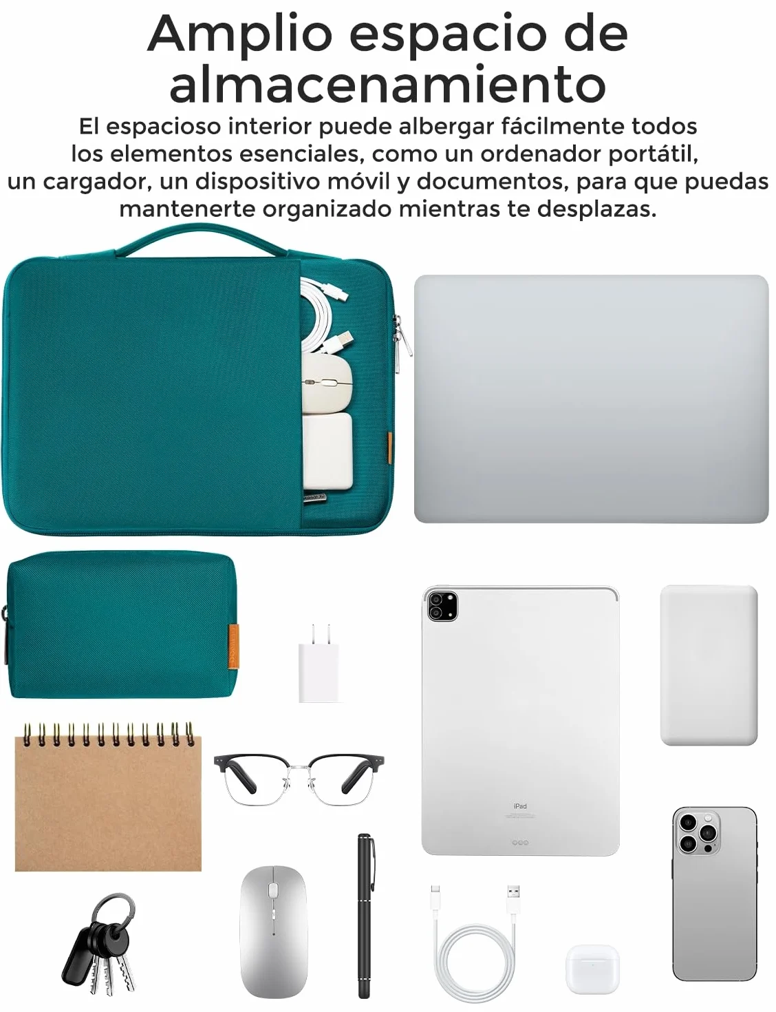 DOMISO Custodia Borsa Impermeabile Notebook Portatile Borsa Sleeve Custodia PC Portatile,LP07