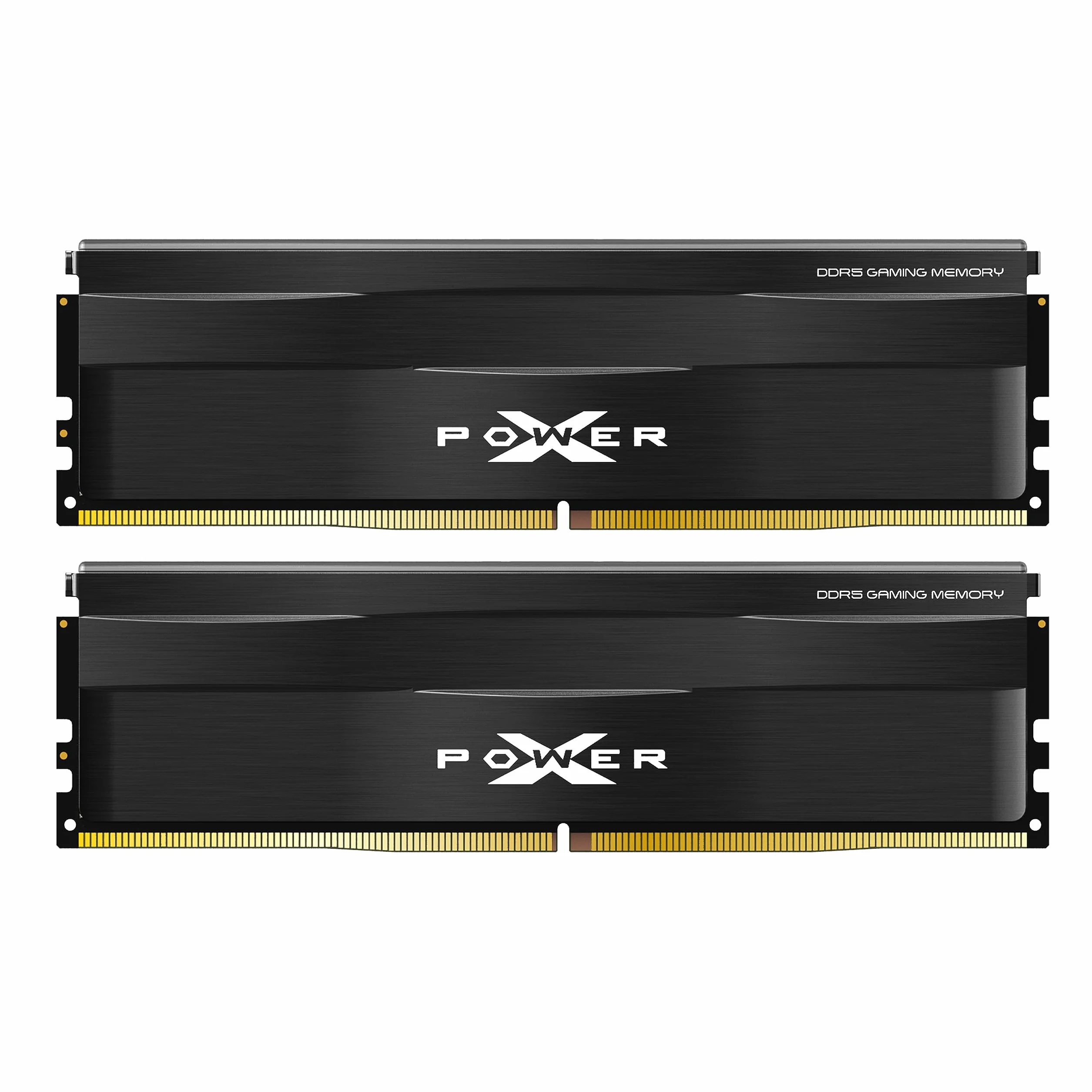 Silicon Power DDR5 32GB (2x16GB) 6000MT/s (PC5-48000) 288-pin CL30 1.35V UDIMM Desktop Memory Module RAM SP032GXLWU60AFDE Black