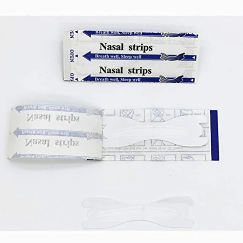 J&J 30 Cerotti Nasali Trasparenti Misura Grande L (67X19MM) Antirussamento