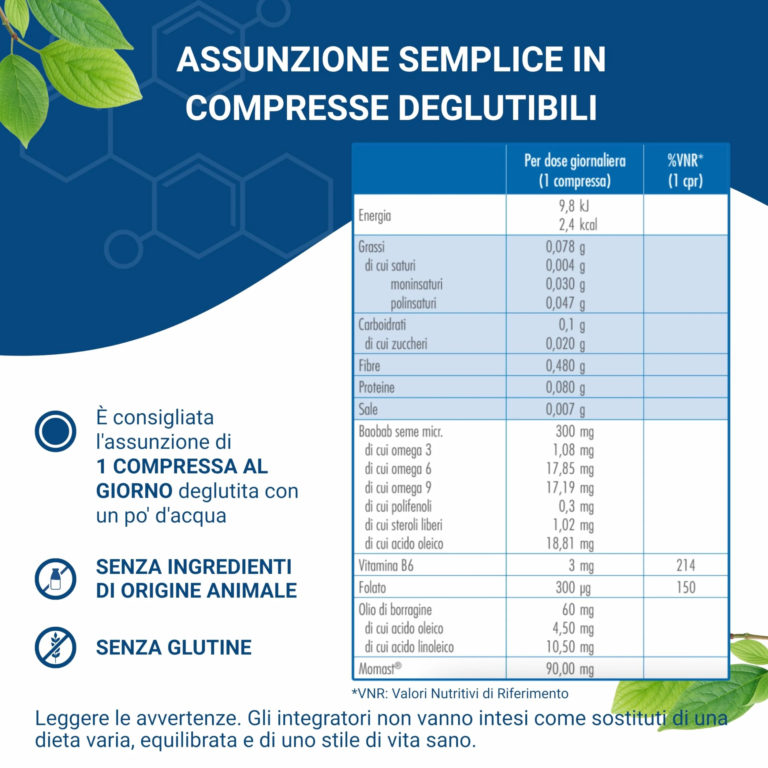 GUNA Omegaformula Nuova Formula Integratore Colesterolo e Cuore 30 Compresse