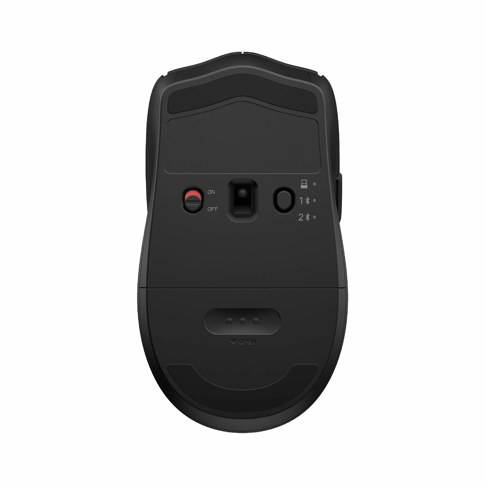 HP 490C Combo Tastiera e Mouse Wireless Multidispositivo (Porta USB-A, Bluetooth, 22 Tasti Programmabili, Ricevitore USB, Tasto Copilot, Batteria a Lunga Durata) QWERTY Italiano, Nero