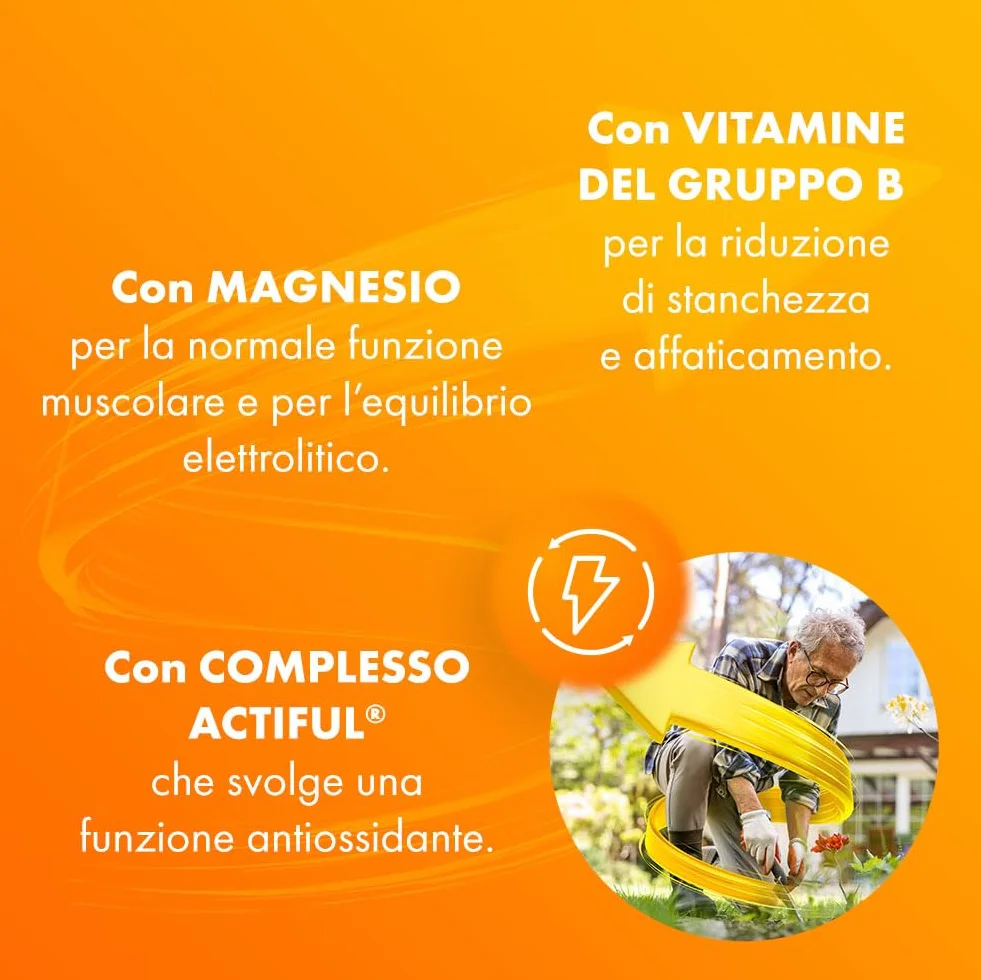 Sustenium Plus 50+ Integratore energizzante 24 bustine antiossidante ACTIFUL vitamine minerali