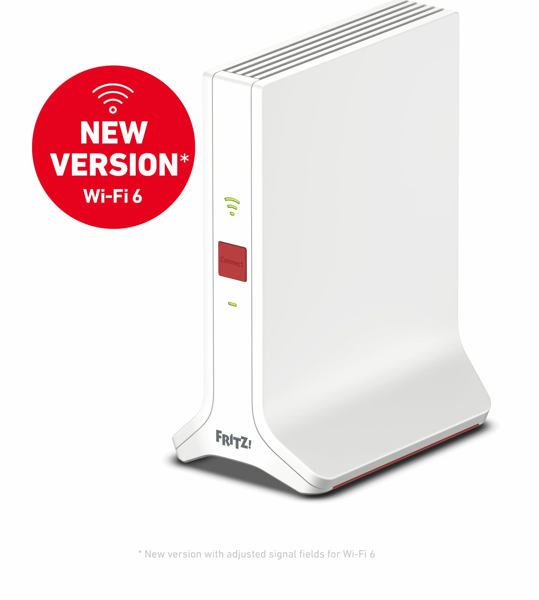 FRITZ!Repeater 3000 Ax Edition International, Ripetitore Wi-Fi 6 Extender Triband Veloce Fino A 4.200 Mbit, S, Mesh, Access Point, 2X Gigabit Lan, Interfaccia In Italiano 20002991, Bianco