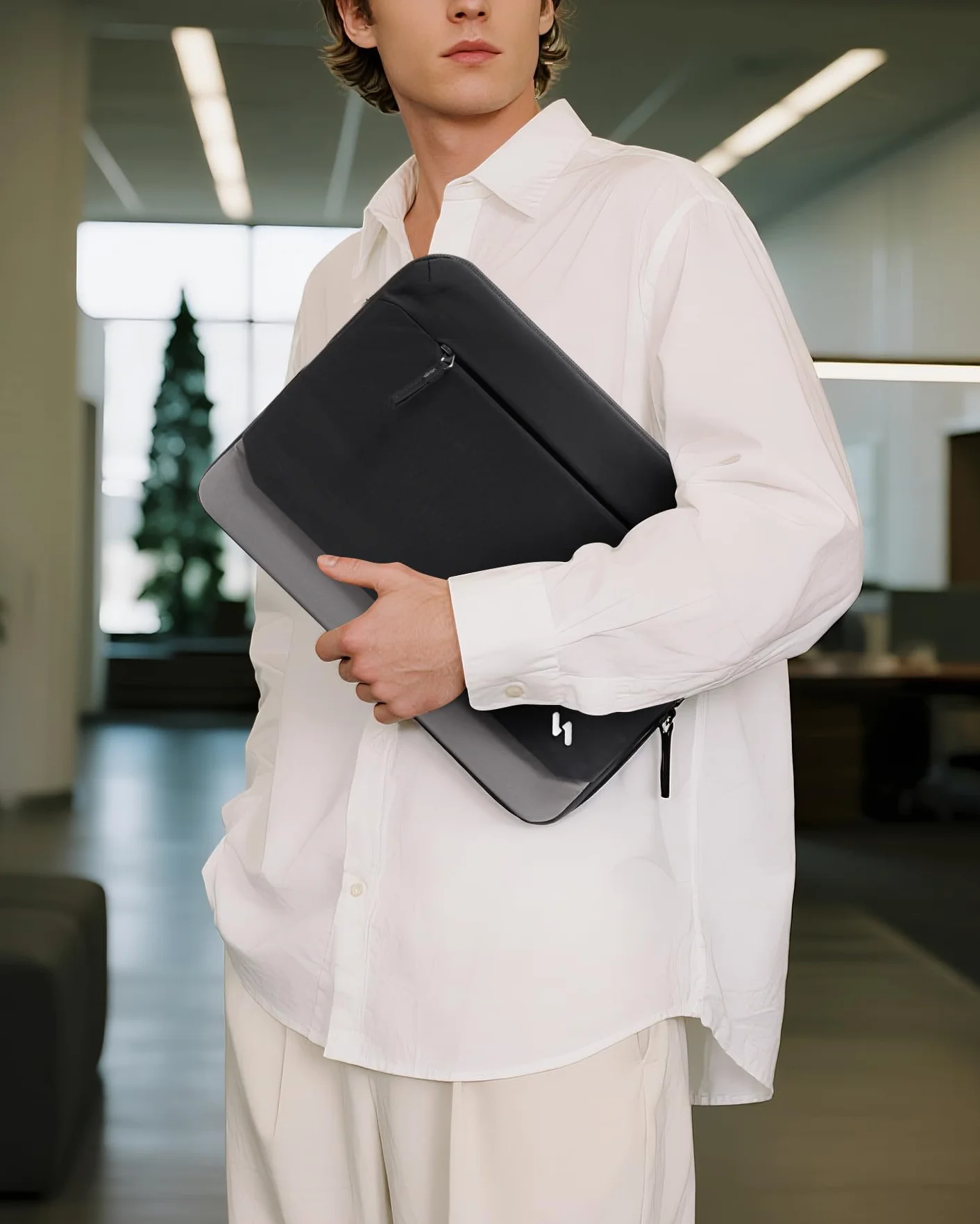 Inateck Custodia per laptop con protezione a 360°, sleeve capiente compatibile con MacBook Air 13" M5/M4/M3/M2/M1 (2026–2018) A3449 A3240 A3113 A2681 A2337 e MacBook Pro 13" M2/A2686 M1/A2338