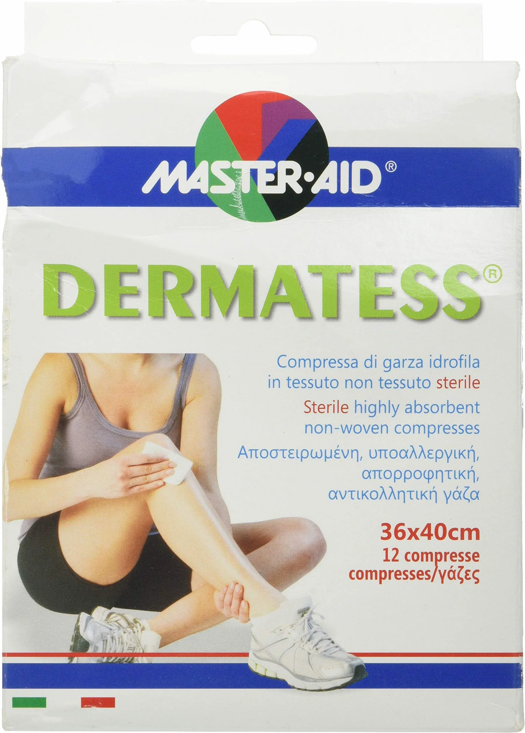 Master Aid Dermatess 36 x 40 cm 12 Pezzi - 1 Prodotto