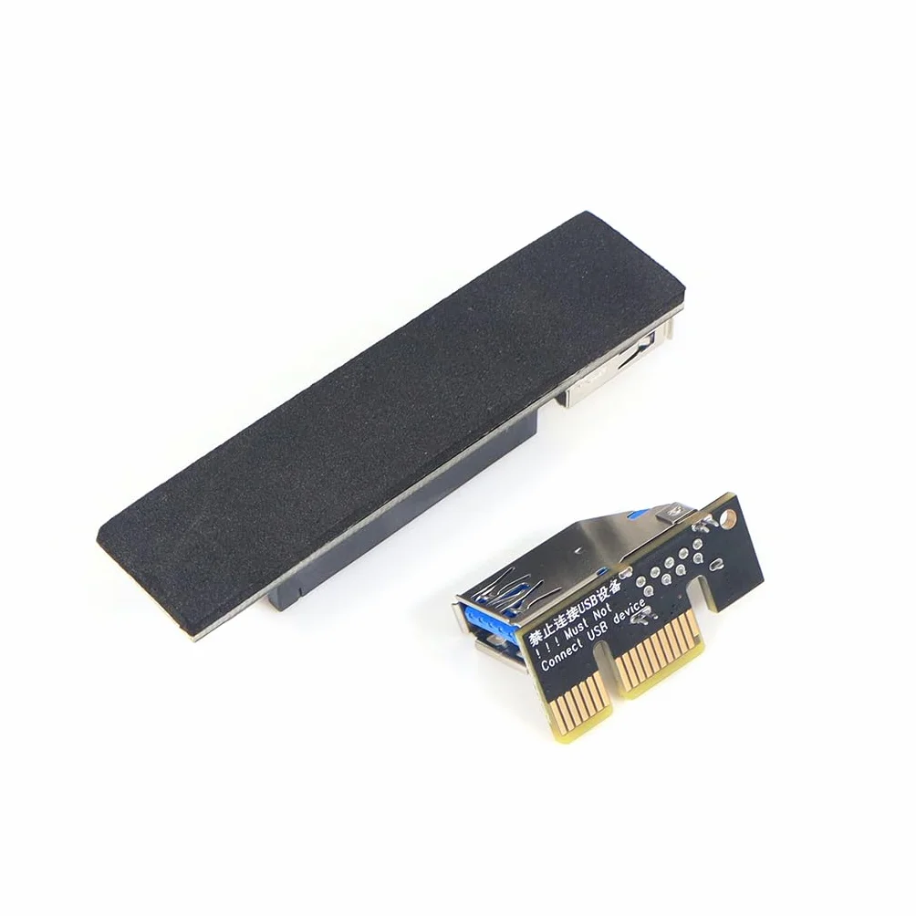 JMT Scheda di espansione PCI Express X1 a X4 USB 3.0 Raiser Extender PCIE Riser Card USB3.0 PCI-E SATA Scheda di espansione