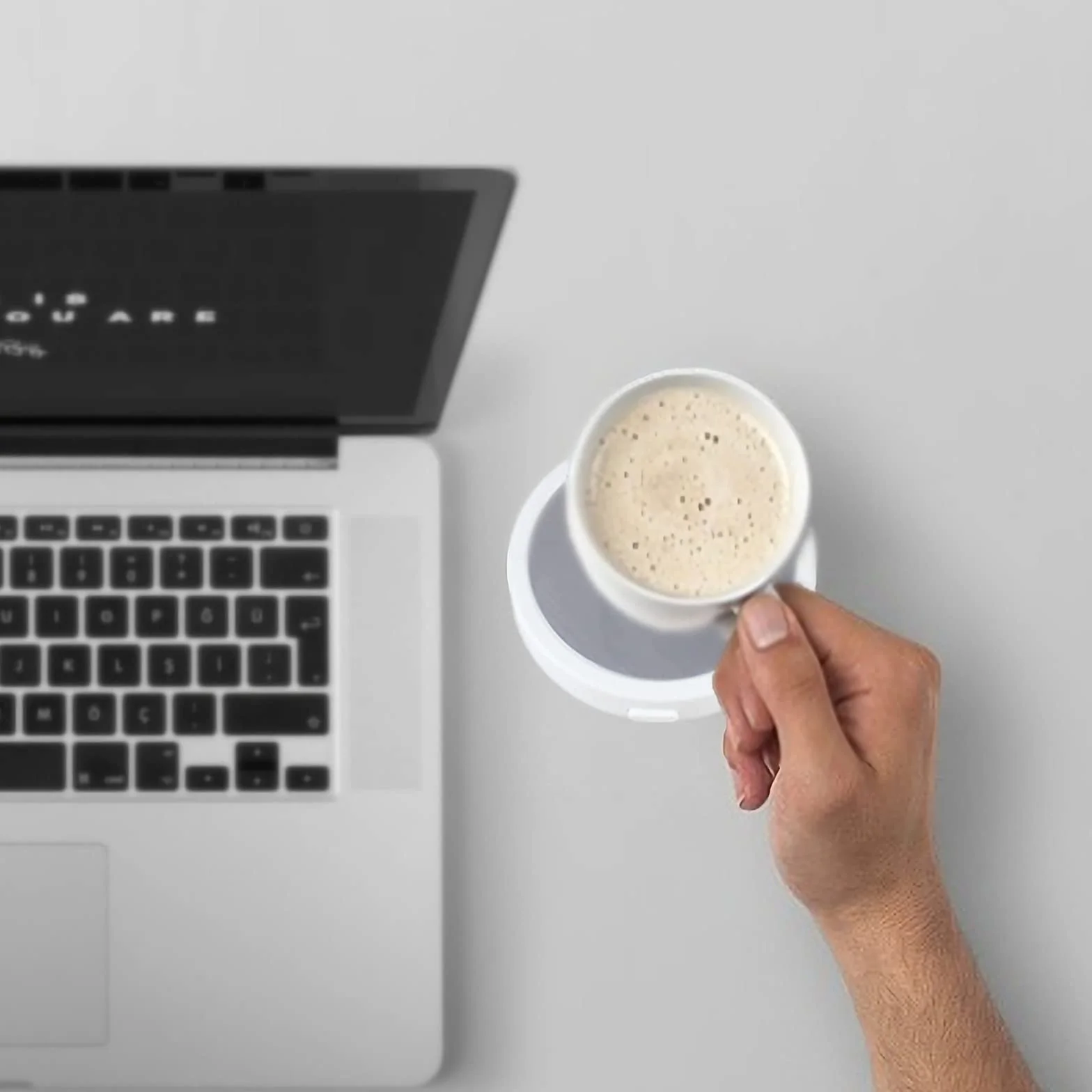 Scaldatazze da caffè, riscaldatore per Tazze da tè USB, sottobicchiere riscaldante Elettrico, Che fornisce Una Temperatura costante per caffè, Latte e Bevande in Ufficio e a casa