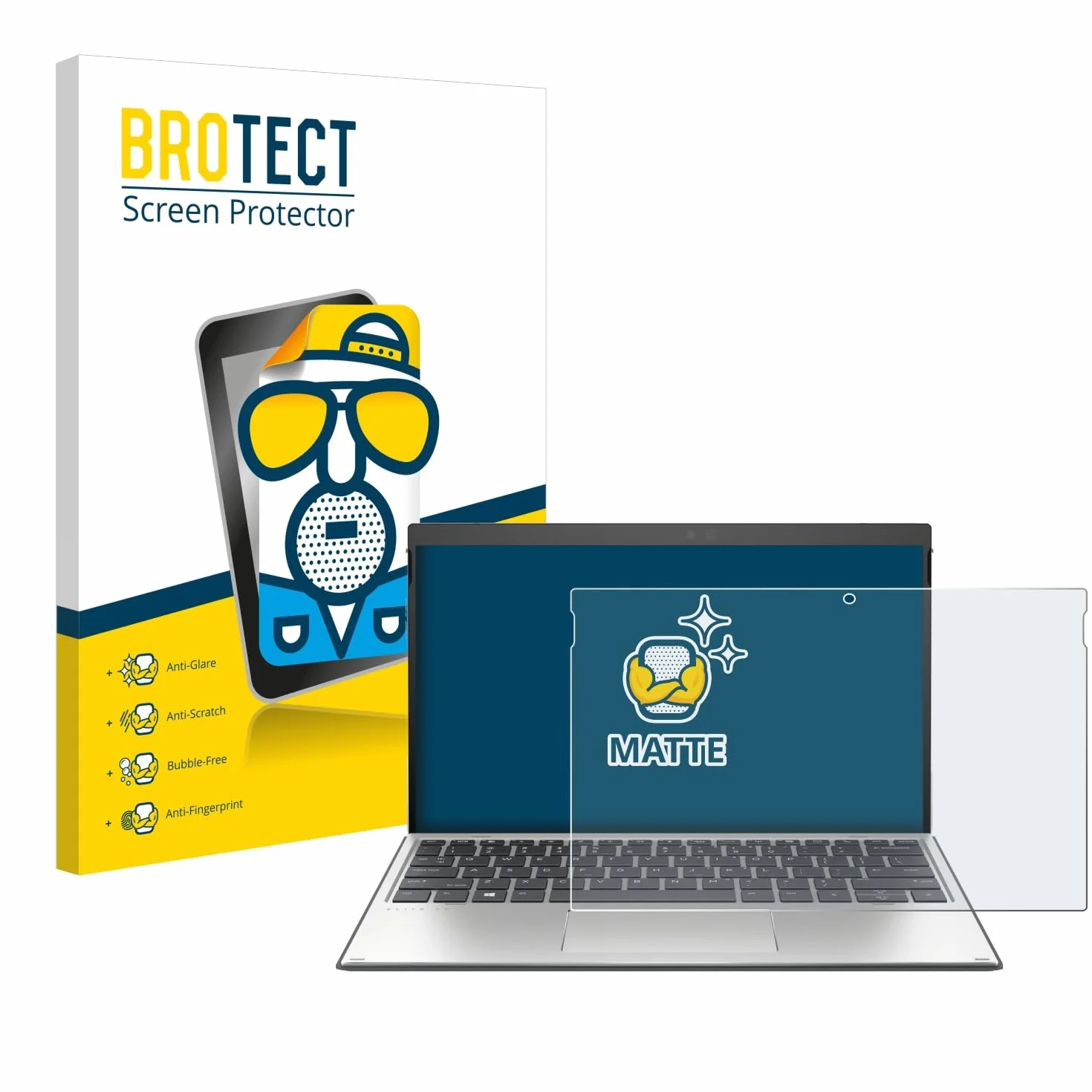 brotect Pellicola Protettiva Opaca per HP Elite x2 G4 Pellicola Protettiva Anti-Riflesso (2 Pezzi)