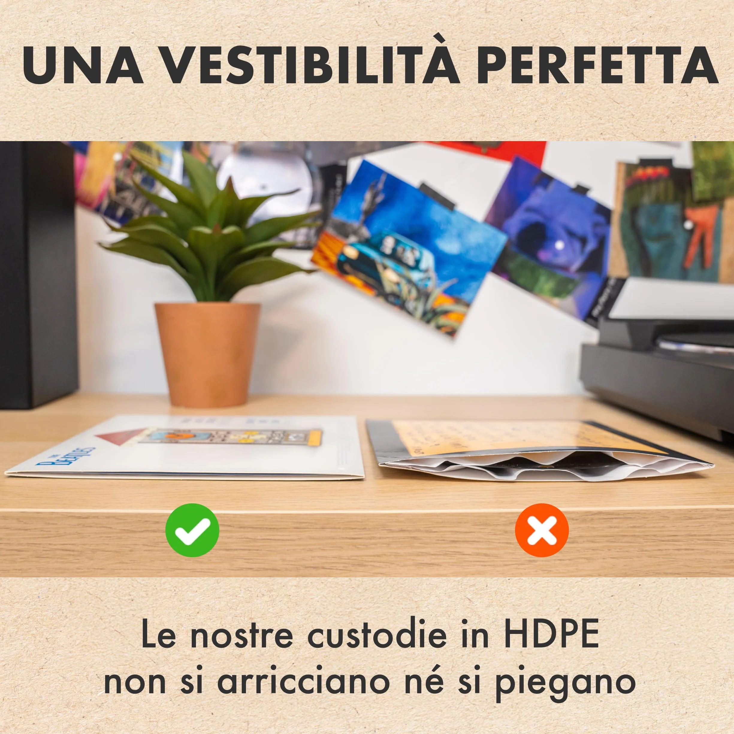 Spincare 50x 7 pollici Single 45 RPM buste interne antistatiche per vinili | Dynamic bordo arrotondato buste in HDPE antistatiche qualità archivio per la conservazione di vinili 7” 45 RPM