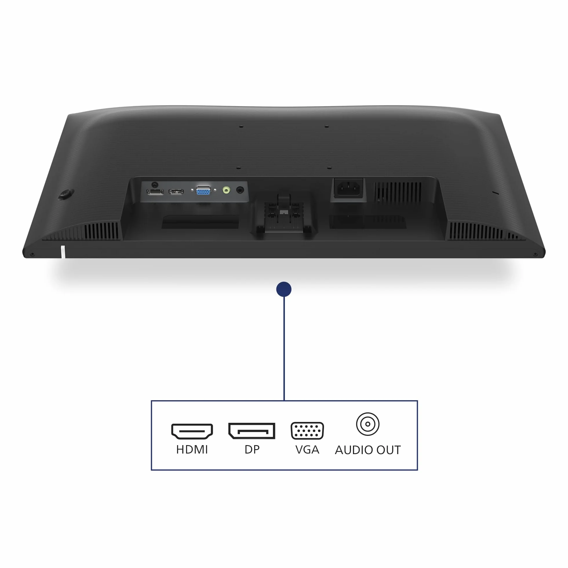 Philips 24E1N1200A - Monitor Full HD da 24 pollici, 120 Hz, Adaptive Sync., altoparlanti (1920x1080, 1x D-Sub, 1x HDMI 1.4, 1x DisplayPort 1.2) nero