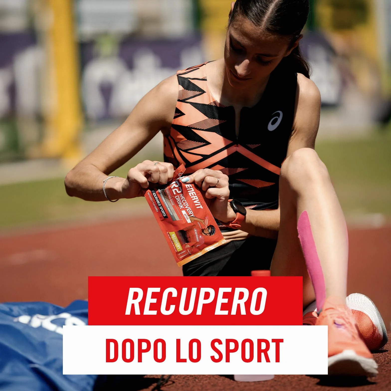 Enervit R2 Recovery Drink Gusto Arancia 400g con Tiamina e Vitamina B6