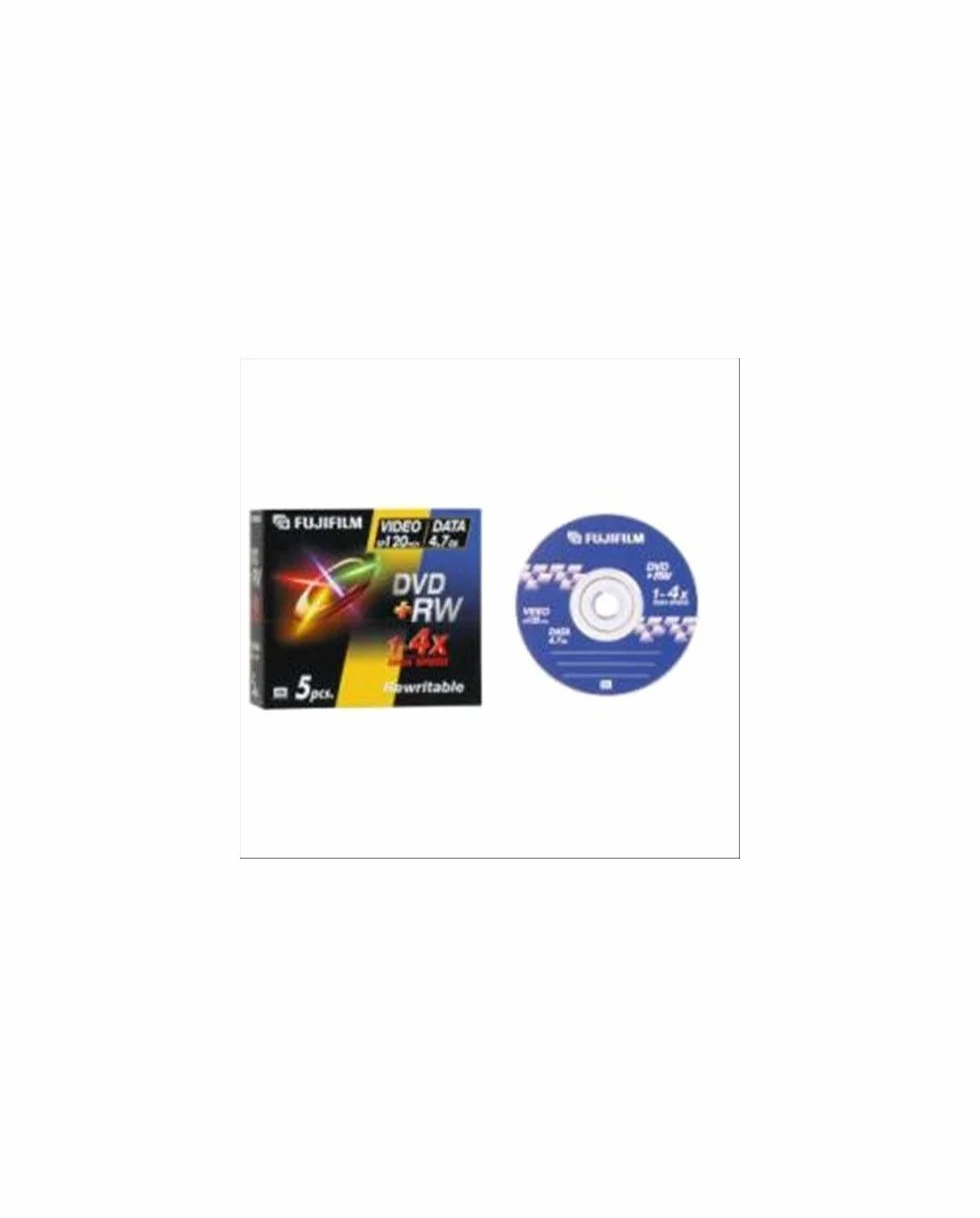 Fujifilm Dvd+rw 4.7GB - Confezione da 5