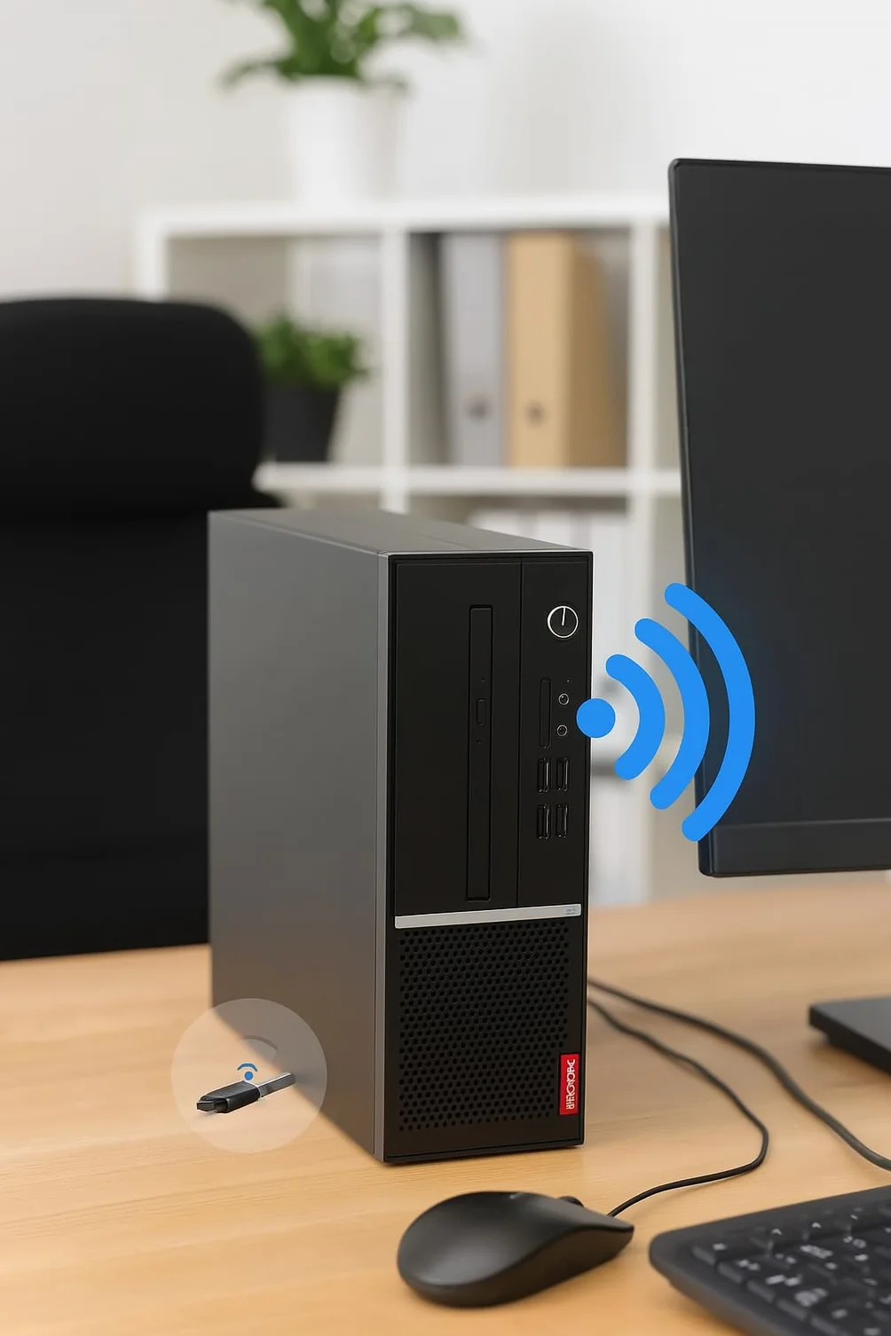 Lenovo ThinkCentre V530S SFF PC Intel i5-8400 16GB DDR4 512GB SSD Wi-Fi Windows 11 Pro