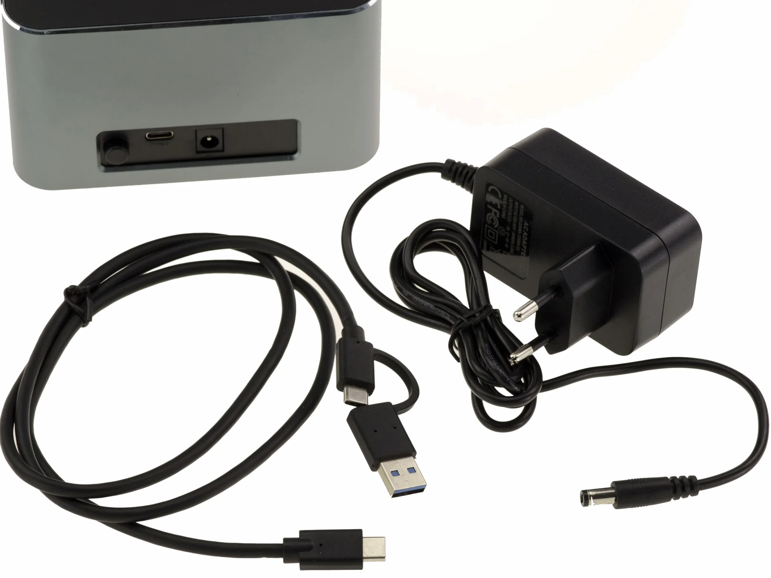 KALEA-INFORMATIQUE Docking station USB 3.0 SAS 2.5 3.5 SFF-8482 USB A C 12V 3A aluminium