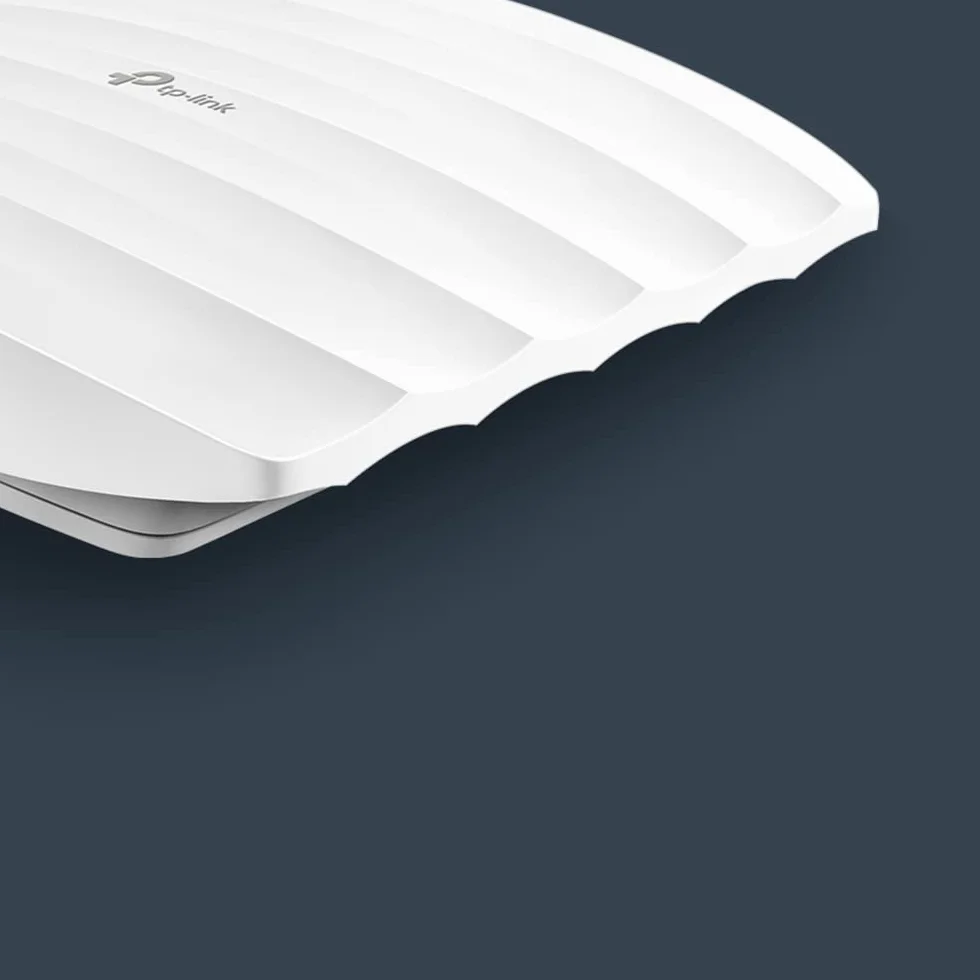 TP-Link EAP110 Punto d'Accesso Wireless N, Professionale, N300 Mbps, POE Passivo, Predisposizione al Montaggio a Soffitto