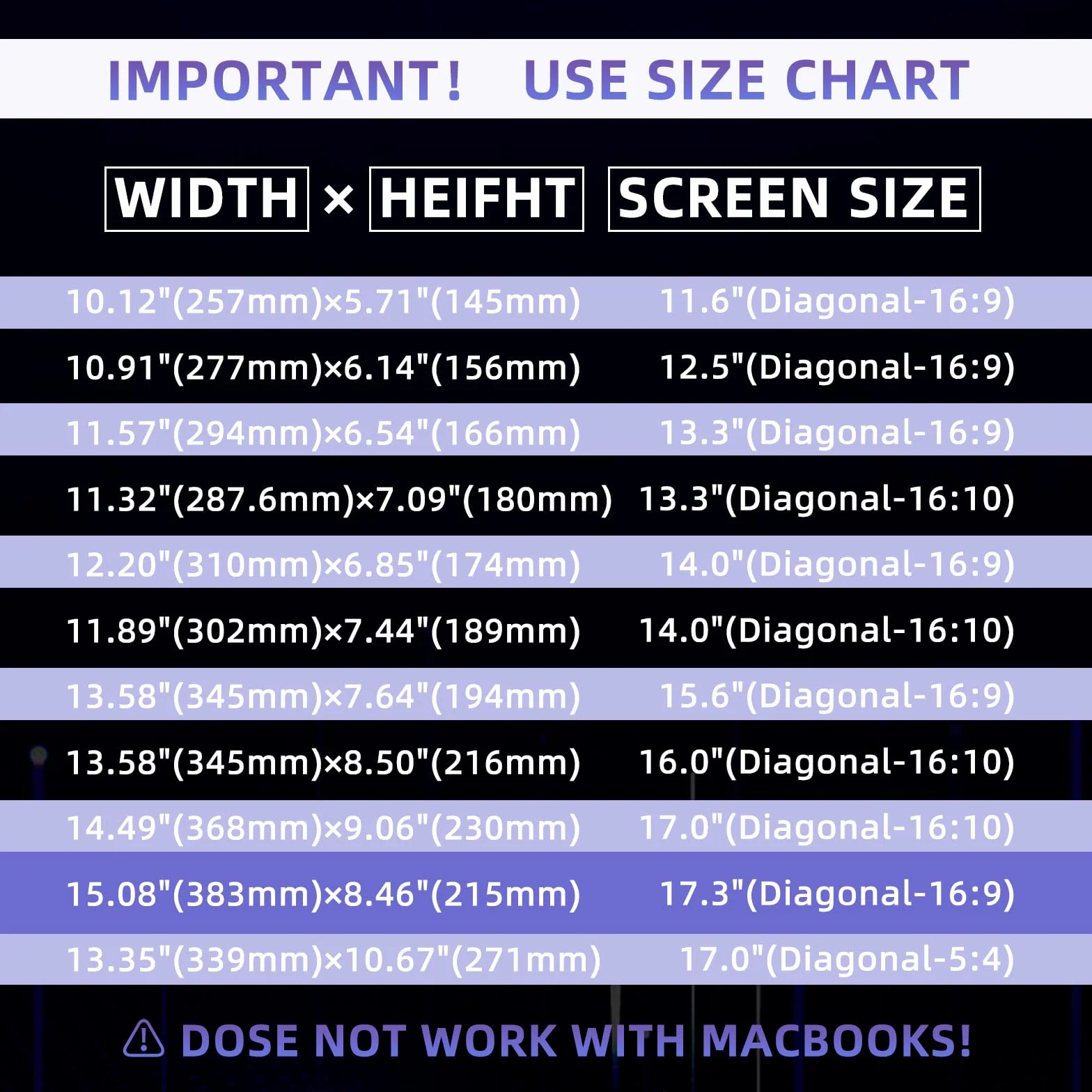 Filtro Privacy per Schermo Laptop 17 pollici 16:9, Protezione Schermo Antiriflesso Anti -Luce Blu per HP/Samsung/Dell/Acer/Lenovo/Ruzava/ASUS, Pellicola Protettiva Rimovibile - 17 "
