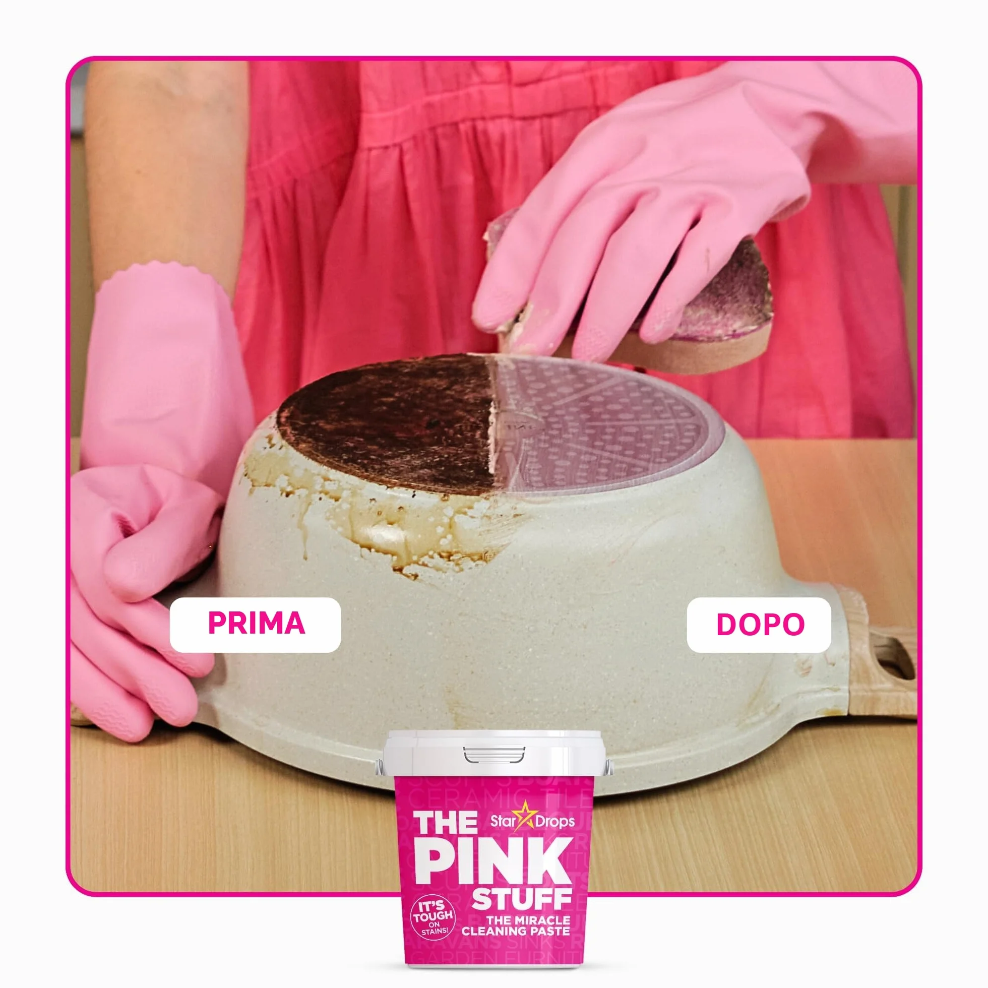 THE PINK STUFF Pasta Detergente Miracolosa 850 G