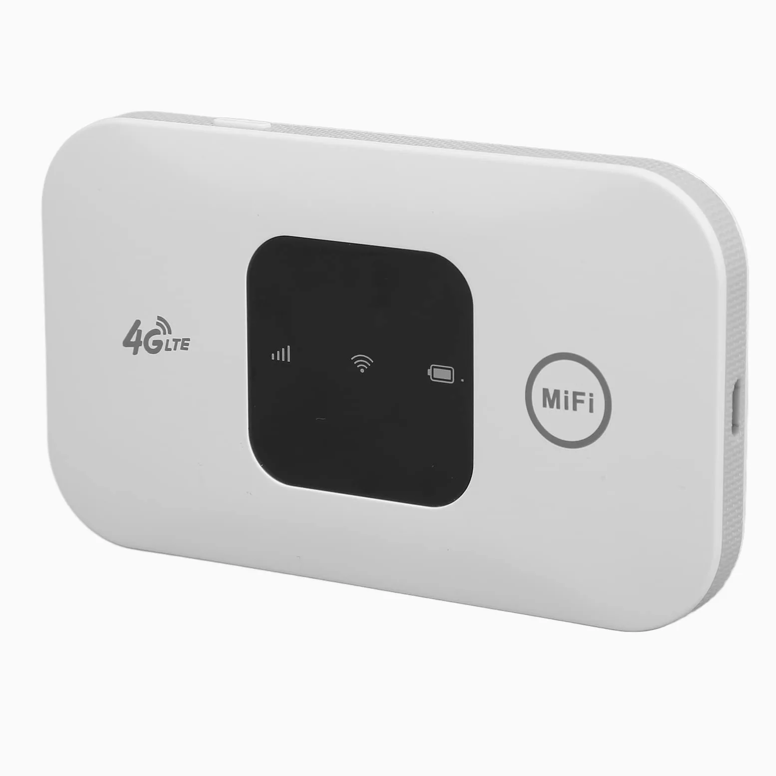 Pavv Router di Rete Wireless, Hotspot Internet 4G LTE Tascabile con Slot per Scheda SIM, Display a LED, 2100 mAh, 10 utenti collegati, dongle Modem WiFi per Telefono Computer Portatile