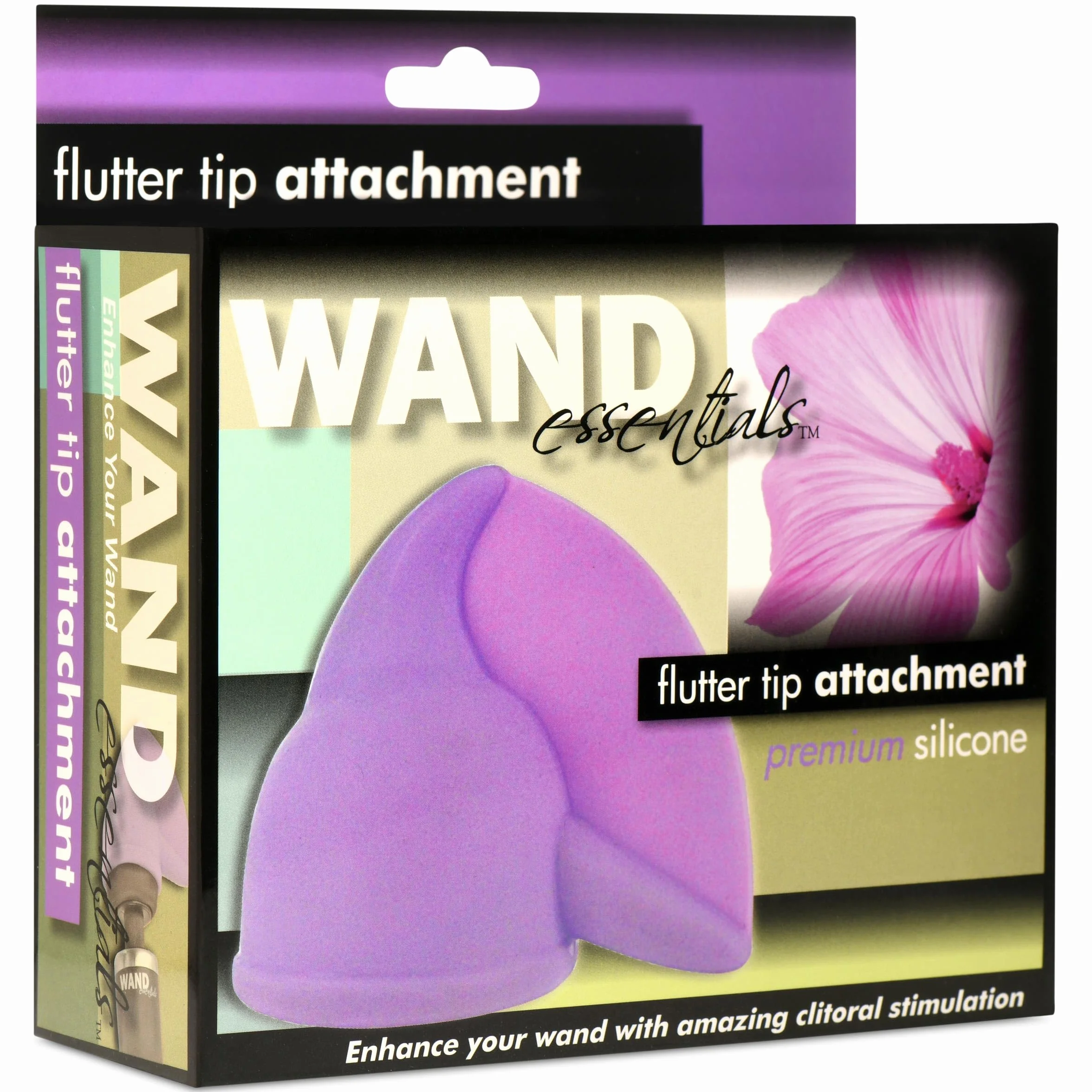Bacchetta vibratore viola accessori punta base
