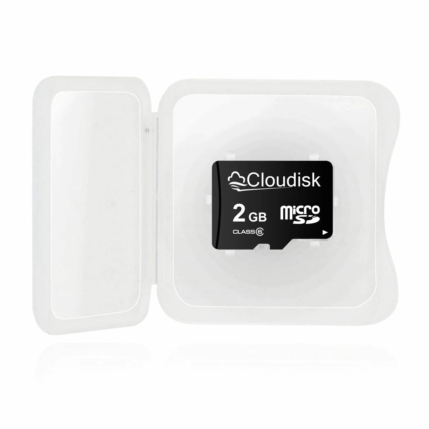 2Pack Micro SD Card 2GB Scheda di Memoria MicroSD Classe 6 con Adattatore SD (2Pack 2GB)
