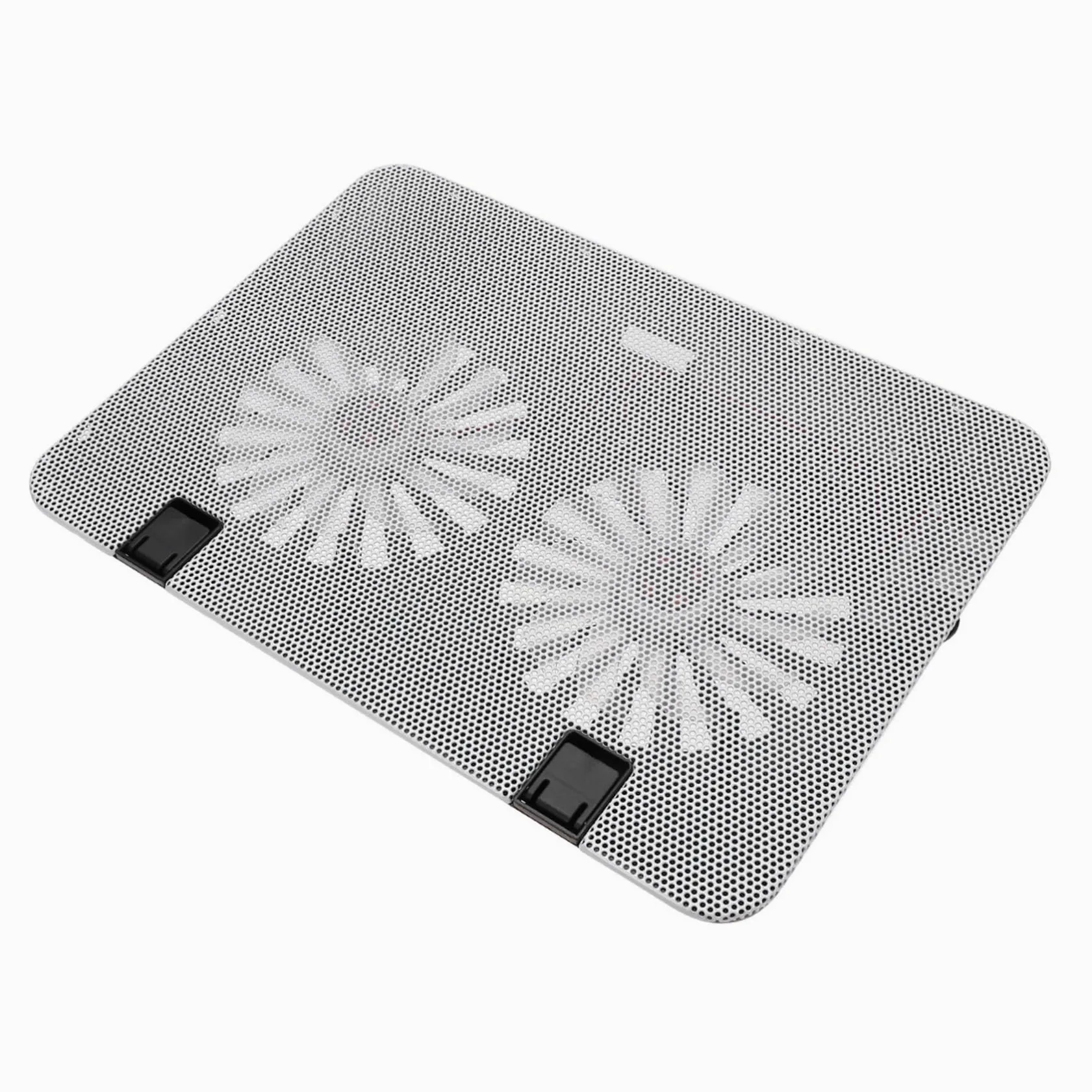 Supporto per Laptop 15, 6 Pollici Bianco Abs Ferro Atmosfera Estiva | Angolo Regolabile, Raffreddamento Notebook, Appoggio Portatile