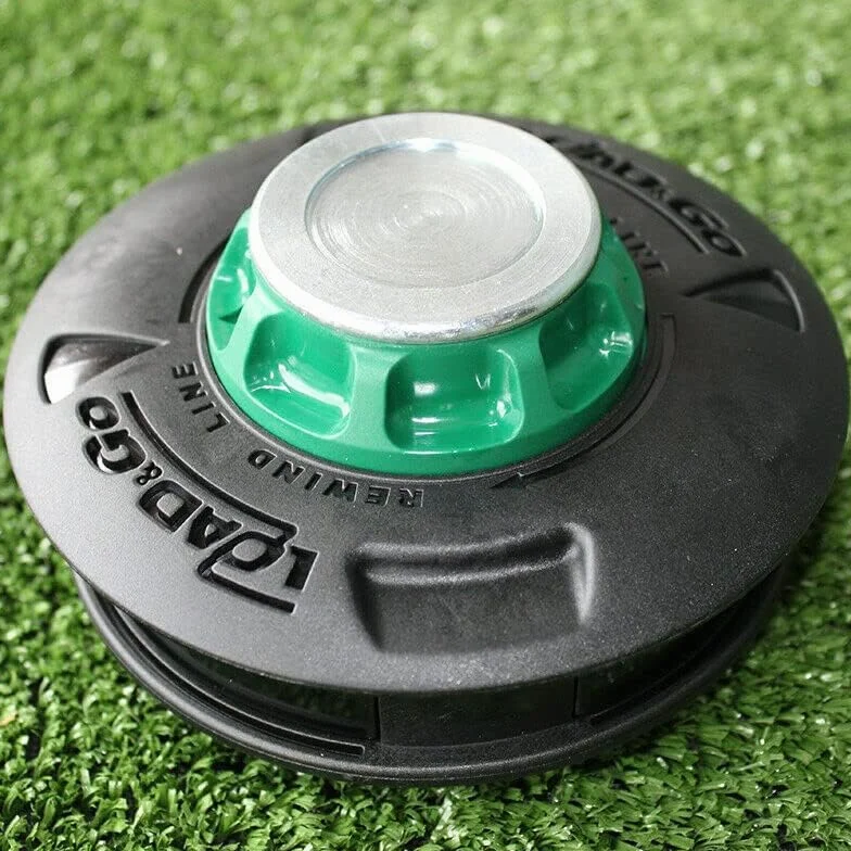 Testina Batti e Vai Load&Go EFCO - OLEOMAC Ø 130 con pomolo rinforzato per Decespugliatore (M10x1,25 femmina sx). + Filo diametro 2,7 x 32m
