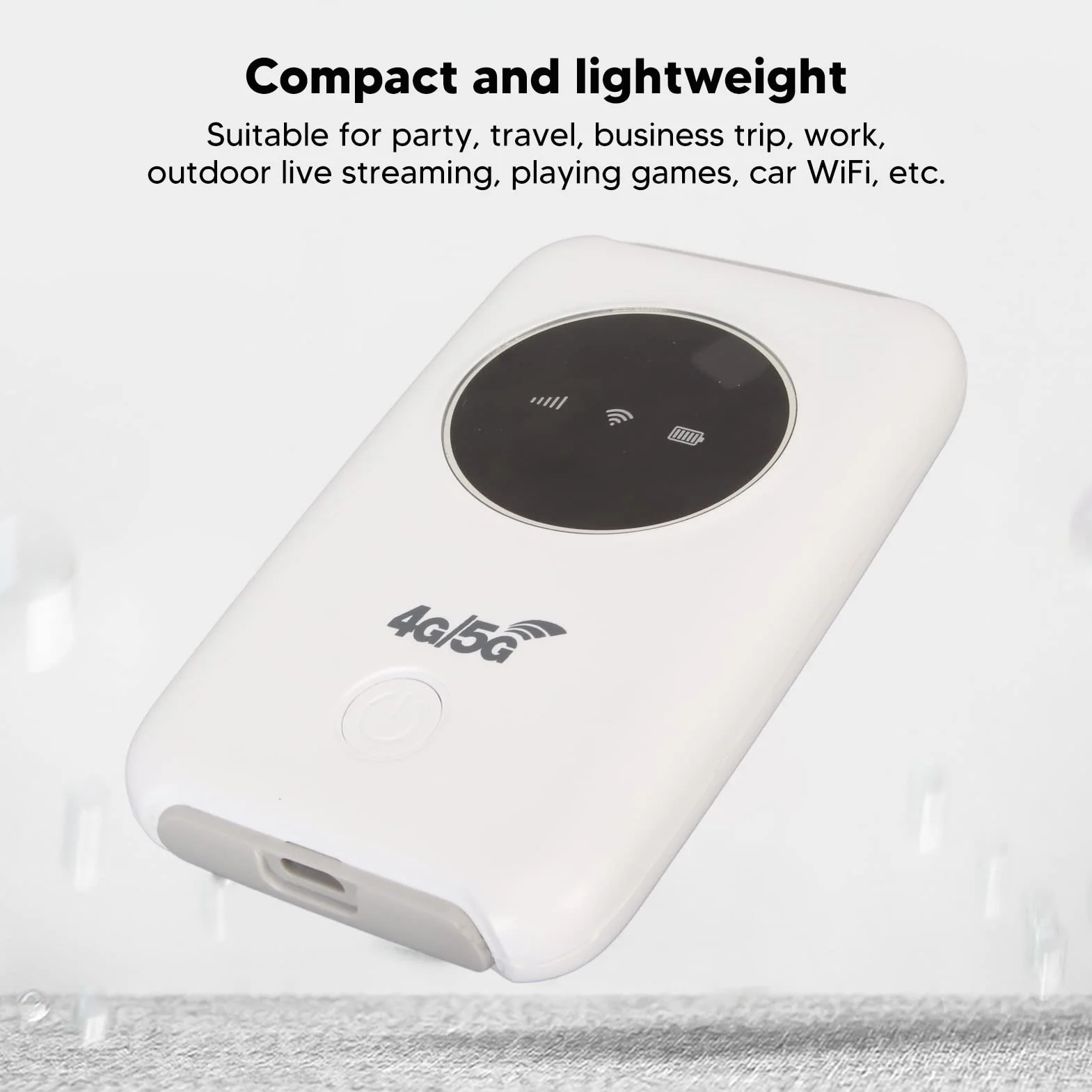 Hotspot Mobile 4G LTE 300Mbps WiFi Modem USB Sbloccato 5G ad Alta Velocità Router Portatile Senza Fili per Viaggi