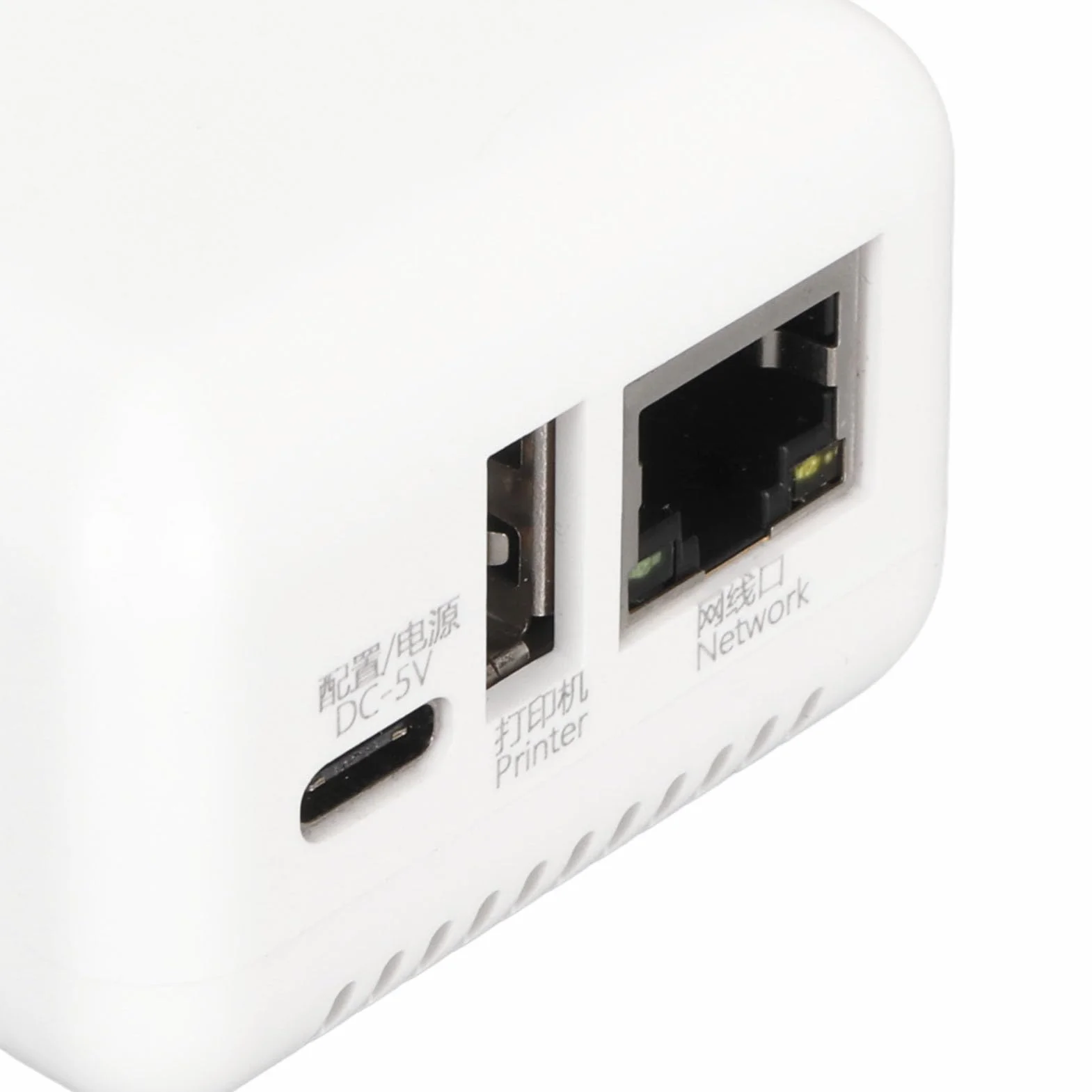 Server di Stampa Wireless Server di Stampa USB Plug And Play Compatto con Interfaccia Multipla 100-240 V 5 V per PC per XP (Spina Europea)