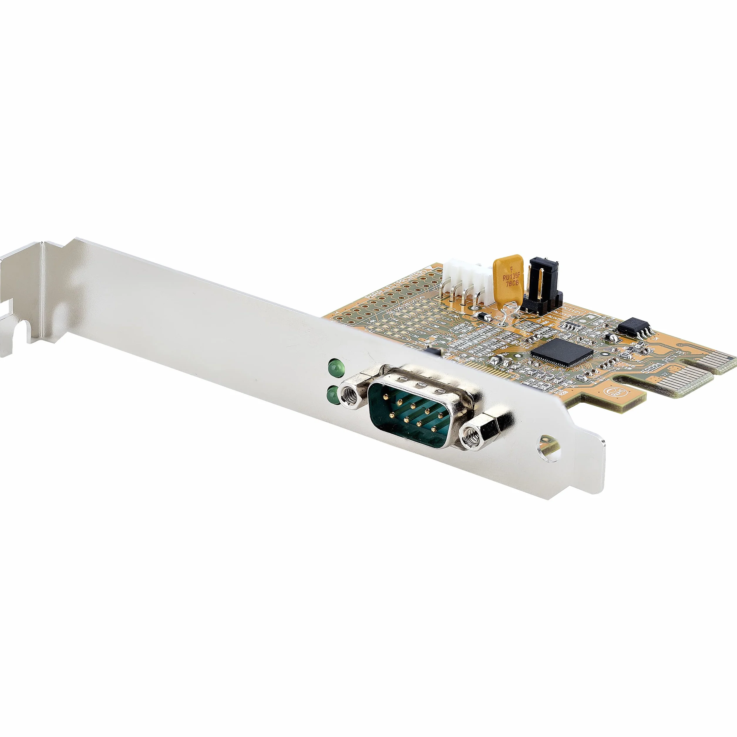 StarTech.com Scheda seriale PCI Express a 1 porta; Scheda di interfaccia seriale da PCIe a RS232 (DB9), Scheda PCIe con 16C1050 UART con ritenzione COM, Windows e Linux (11050-PC-SERIAL-CARD)