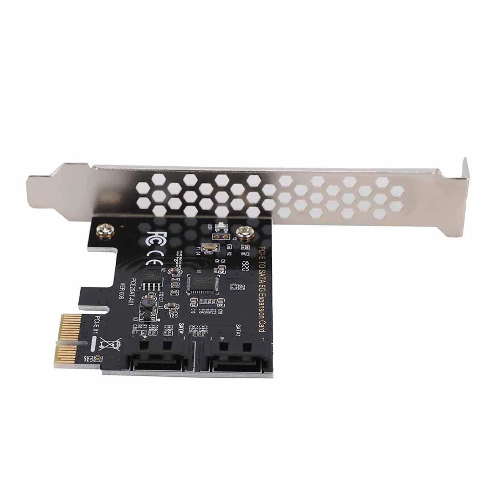 Scheda Pci Controller Scsi 15×13×2 Pci e Carte Pci a 3. 0 2 Porte Iii 6gbps Adattatore di Espansione Schede Schede Grafiche Sata3 Maschio Femmina