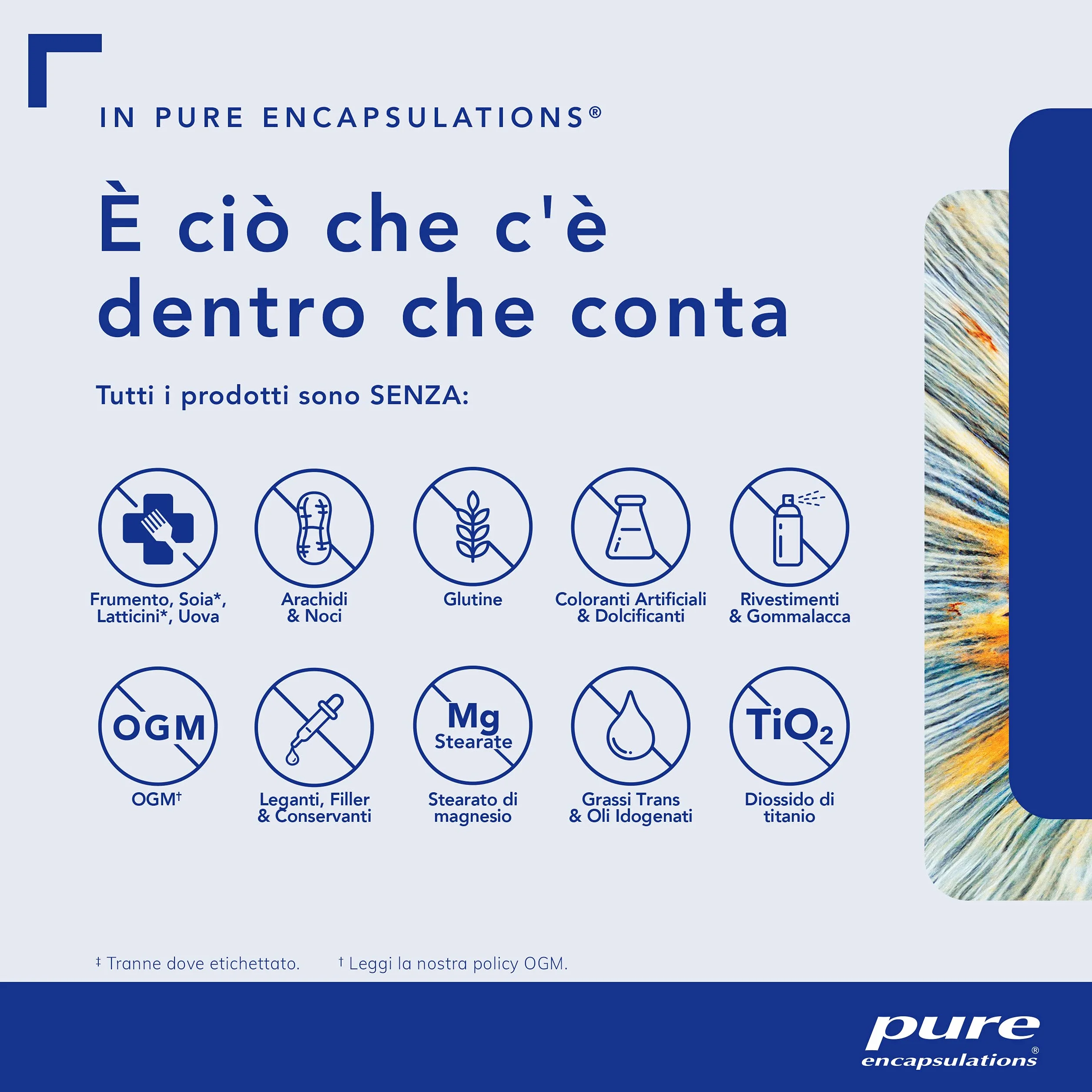 Pure Encapsulations Luteina Zeaxantina Integratore Carotenoidi Naturali 30 Capsule
