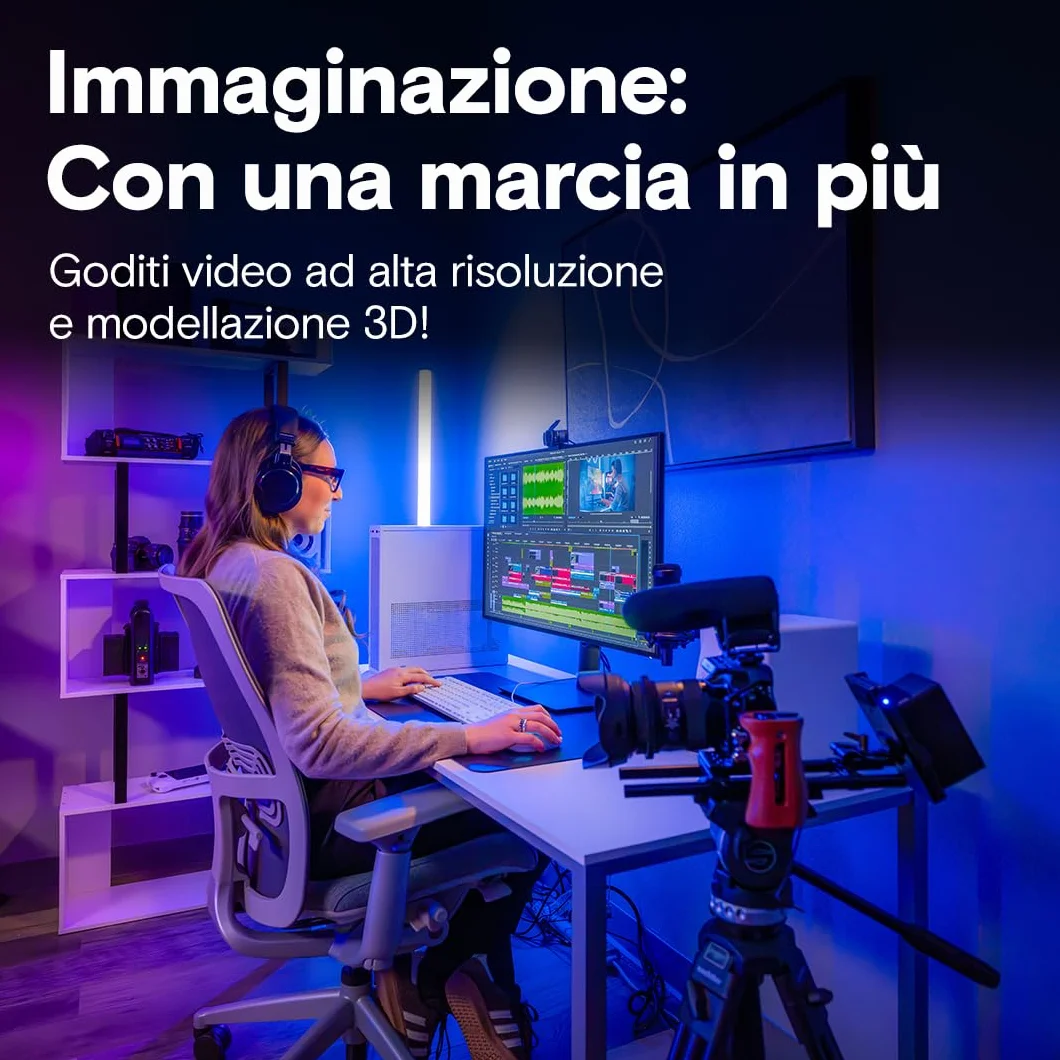 Crucial T710 SSD 1TB PCIe 5.0 x4 Gen5 NVMe M.2, Velocità fino a 14900 MB/s Lettura, 13700 MB/s in Scrittura, Notebook e PC Desktop, TLC NAND, Hard Disk Interno - CT1000T710SSD8-01