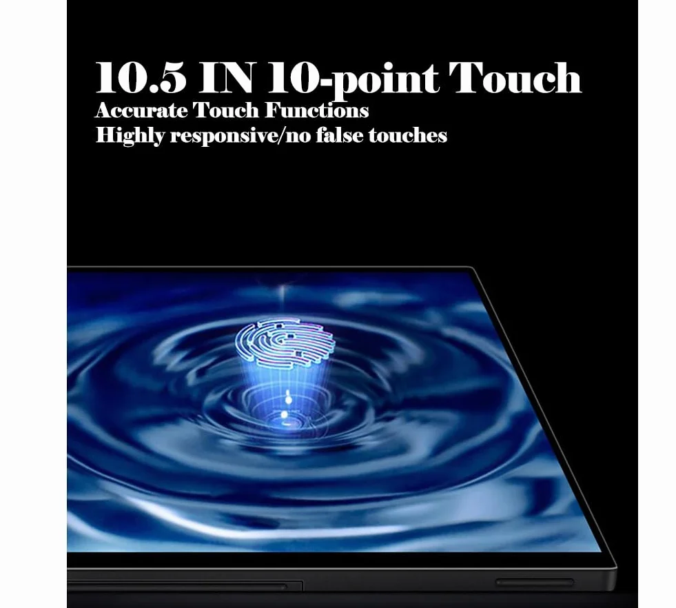 Cuifati Schermo di Ricambio per Go 2 1901 1926 1927, Pannello Display LCD Sottile e Leggero da 10,5 Pollici Assemblaggio Digitalizzatore Touch Screen Professionale,