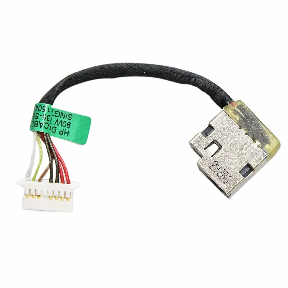 Connettore Alimentazione Carica DC Power Jack per HP 14m-DW 14-fq 14-DV 14-EC 15-BQ 17M-CH 17-BY 14-CM 14T-CM 17-CH 799735-F51 799735-S51 799735-T51 799735-Y51 855995-001