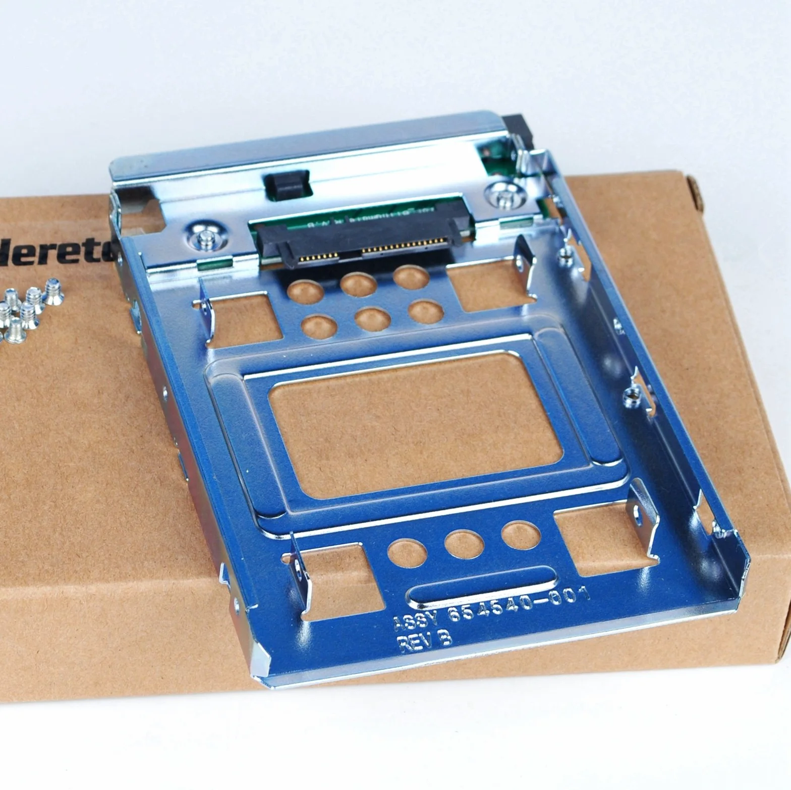 2,5" SSD a 3,5 Pollici Hot-Swap SATA/SSD Adapter Disco Rigido HDD Adattatore di Montaggio Staffa Tray Caddy Convertitore 654540-001 con 8 Viti