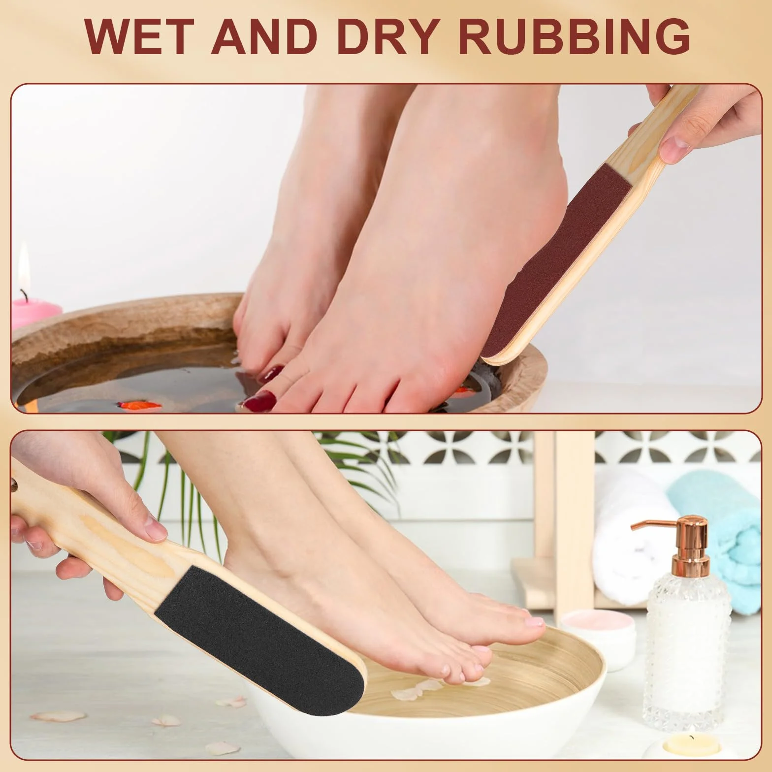 Lima per Piedi Professionale per Pedicure, Raspa Piedi per Pelle Dura e Calli, Rimuove Pelle Morta