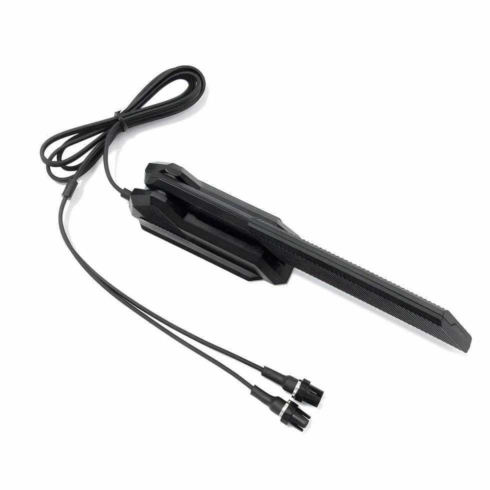 Gintai Antenna WiFi 7 WLAN Amplificatori Tri-Band 6GHz/5GHz/2.4GHz per WiFi 7 Carte,12dBi Bluetooth 5.4 Antenna WiFi pc,Base Magnetica, Amplificatore segnale 802.11be per PC/Router/PCI