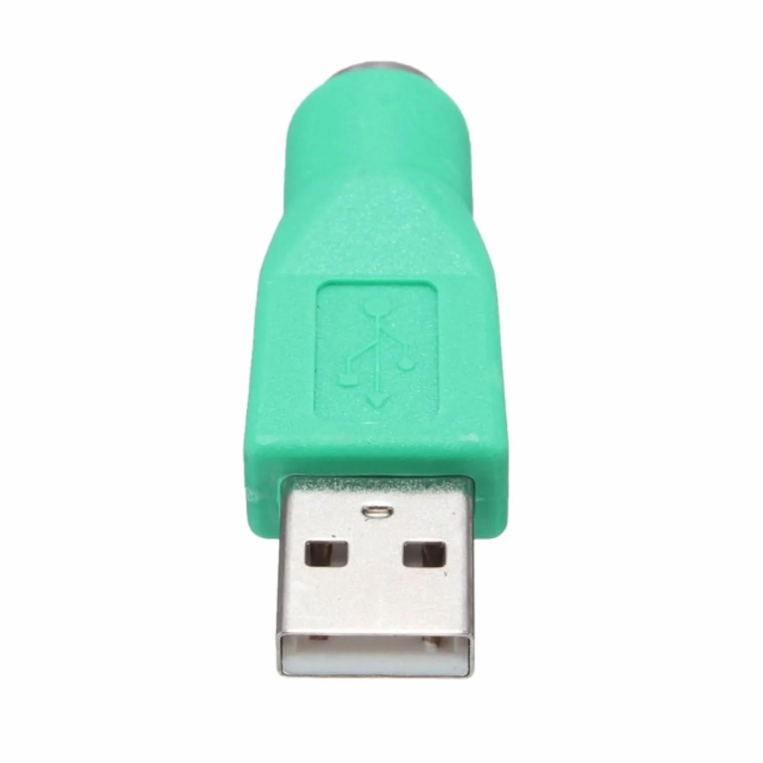 Adattatore verde freddo USB maschio a PS2 femmina adattatore convertitore per tastiera mouse